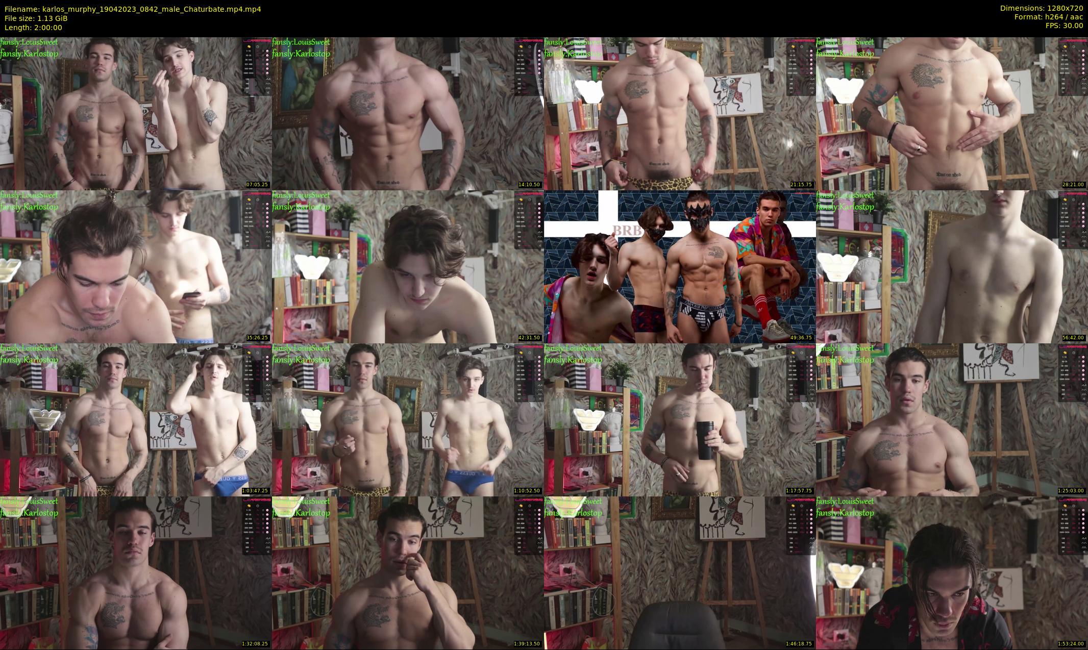 karlos_murphy — 120 minute Chaturbate male cam show recording, 720p, Apr 19, 2023