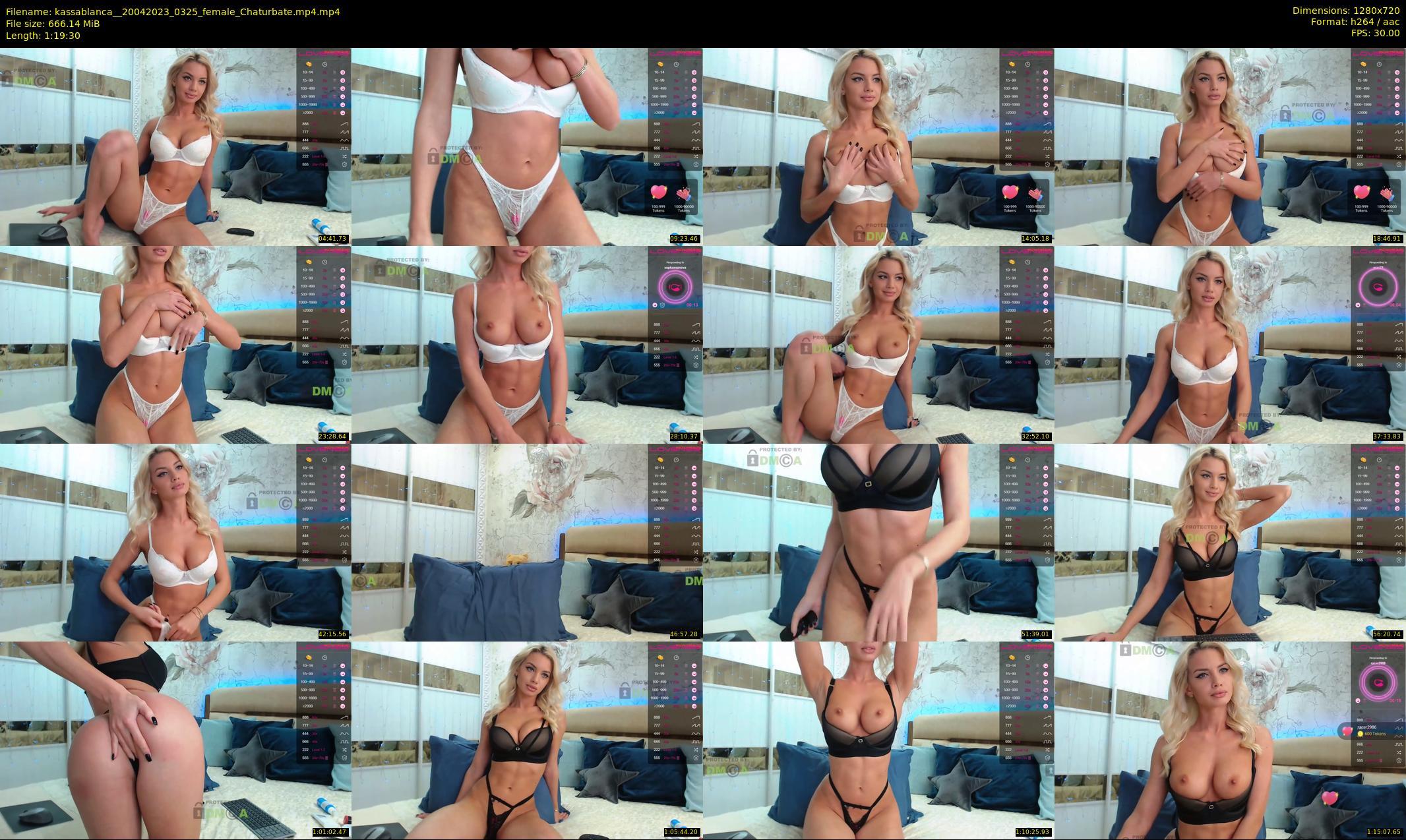 kassablanca_ — 80 minute Chaturbate female cam show recording, 720p, Apr 20, 2023