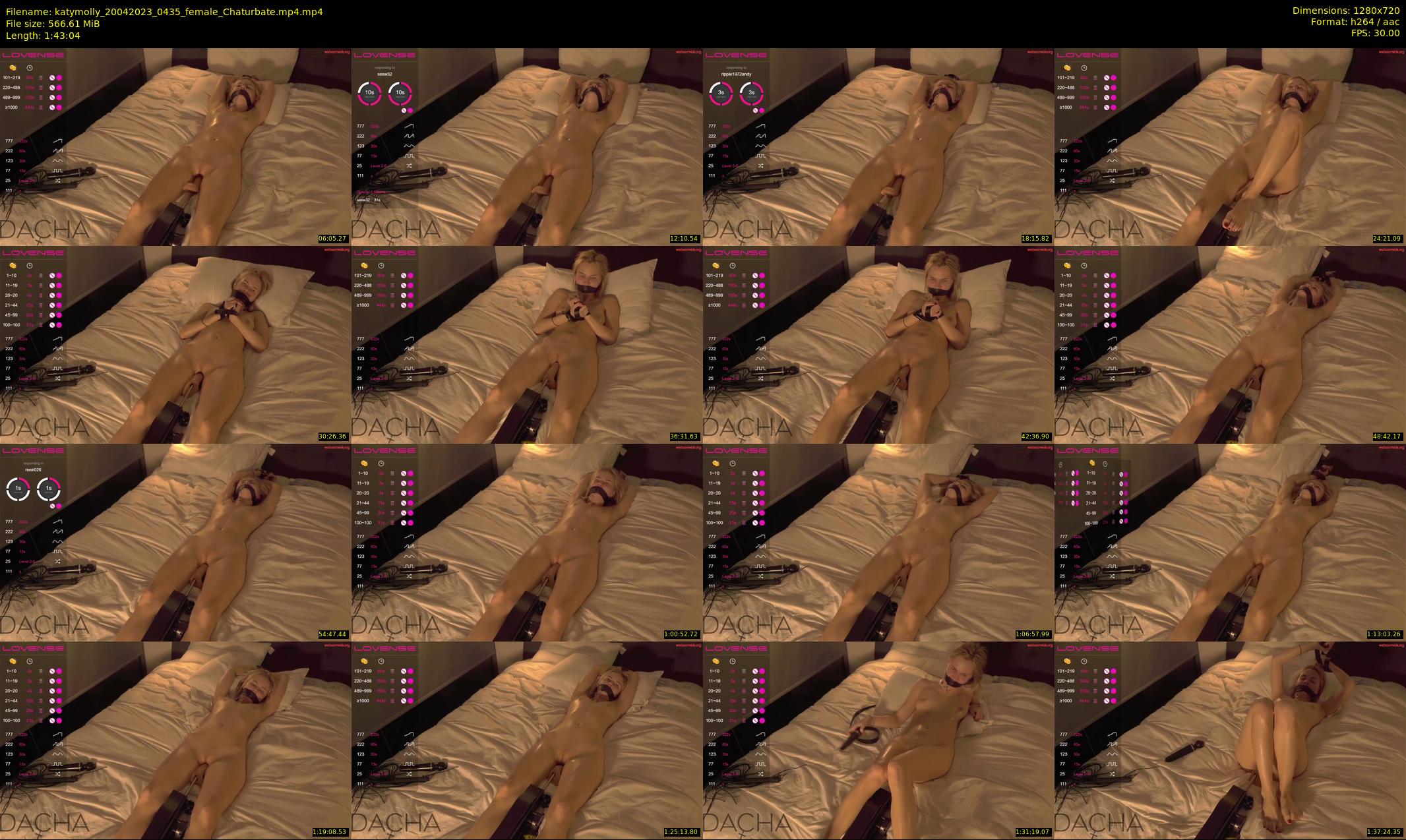 katymolly — 104 minute Chaturbate female cam show recording, 720p, Apr 20, 2023