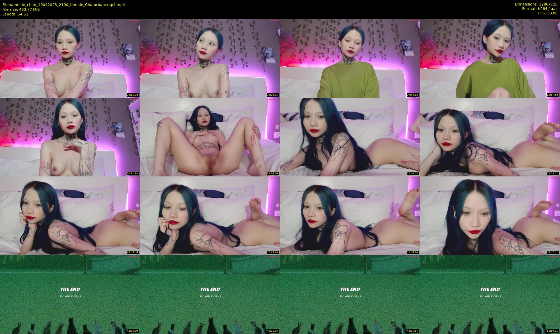 le_chan — 55 minute Chaturbate female cam show recording, 720p, Apr 19, 2023