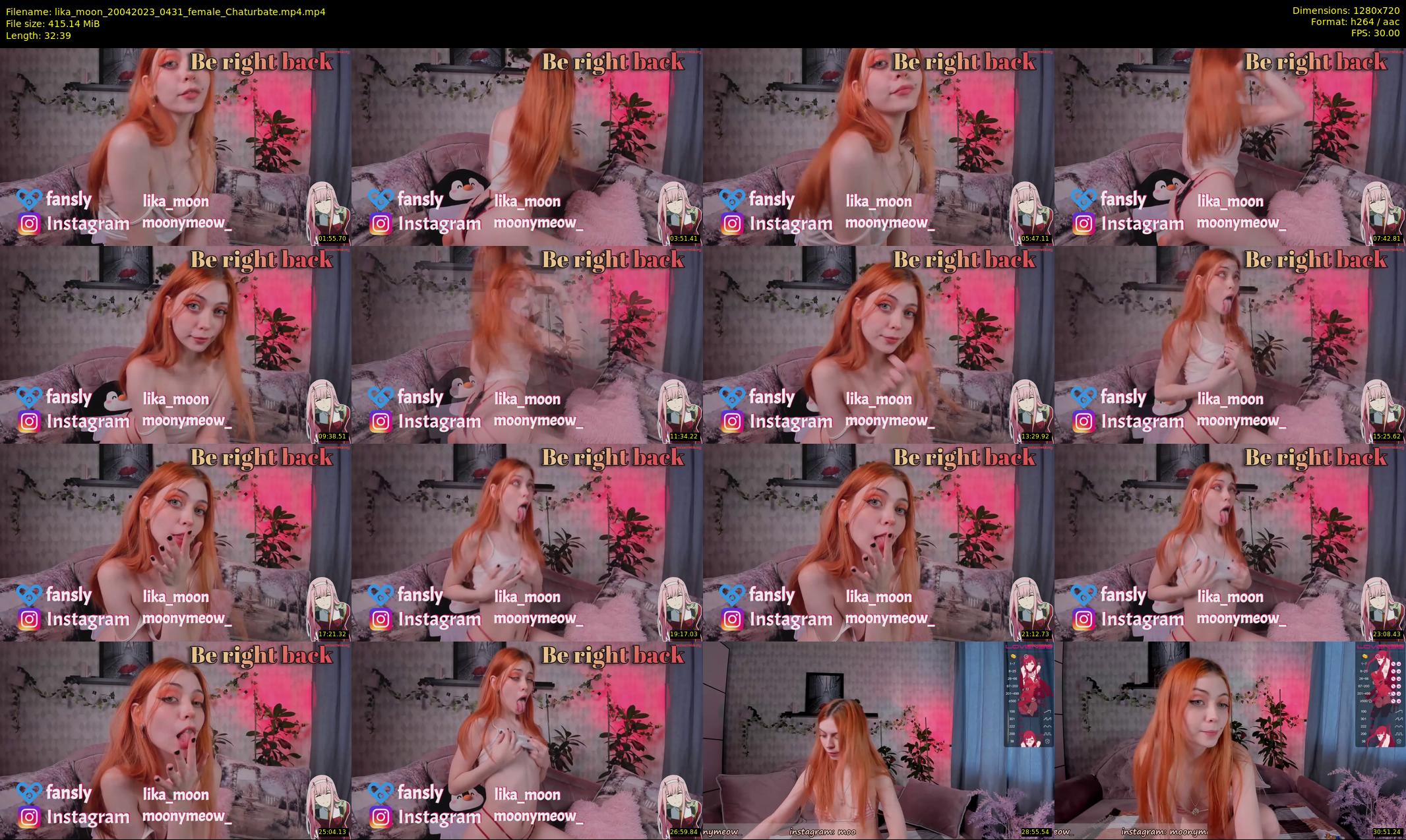 lika_moon — 33 minute Chaturbate female cam show recording, 720p, Apr 20, 2023