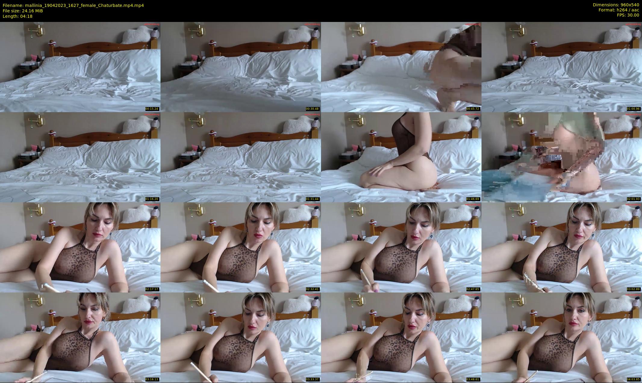 mallinia — 5 minute Chaturbate female cam show recording, 480p, Apr 19, 2023