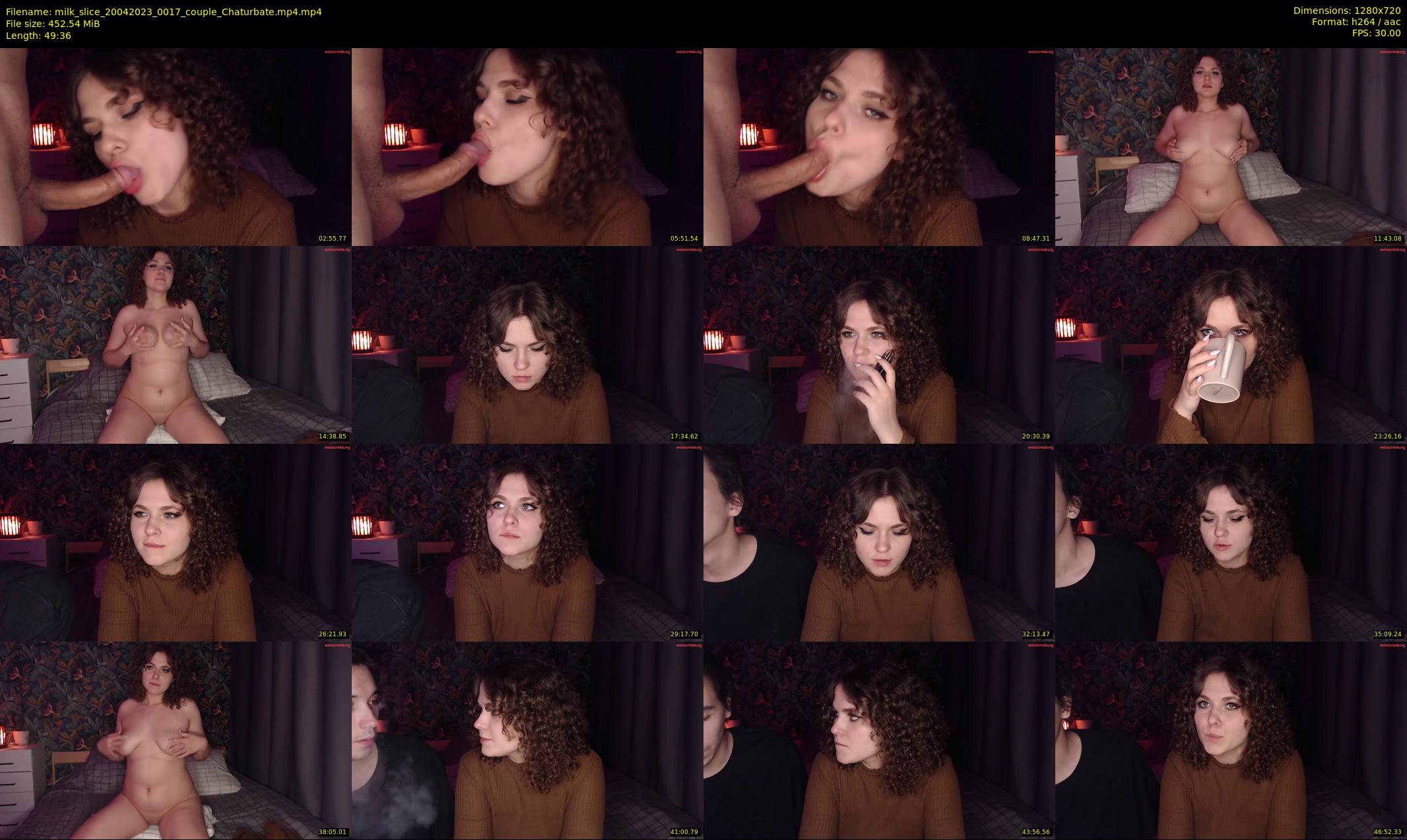 milk_slice — 50 minute Chaturbate couple cam show recording, 720p, Apr 20, 2023