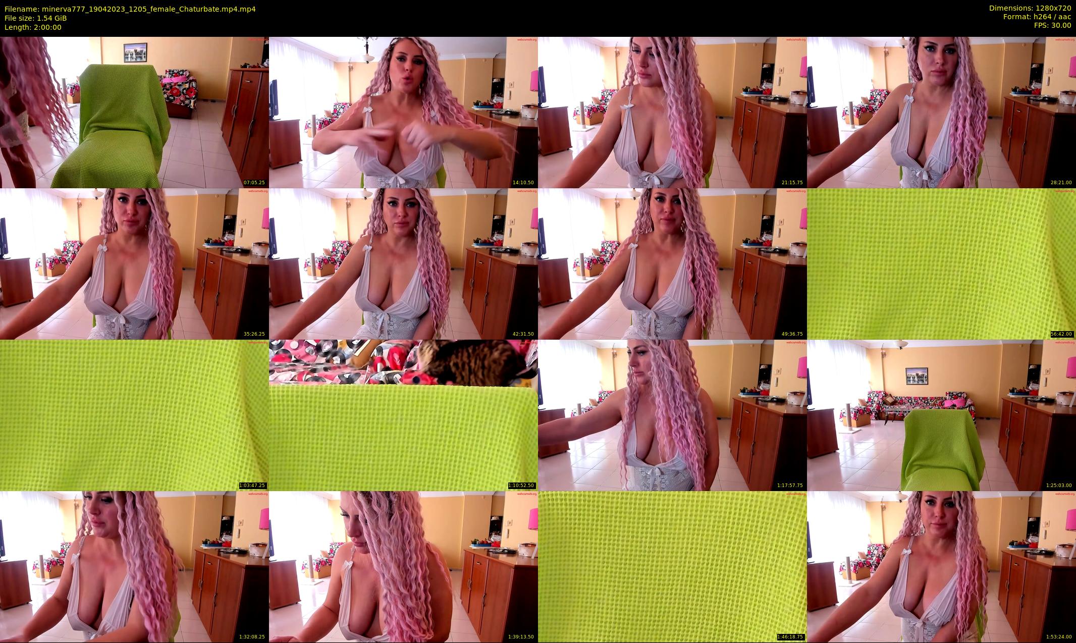 minerva777 — 120 minute Chaturbate female cam show recording, 720p, Apr 19, 2023