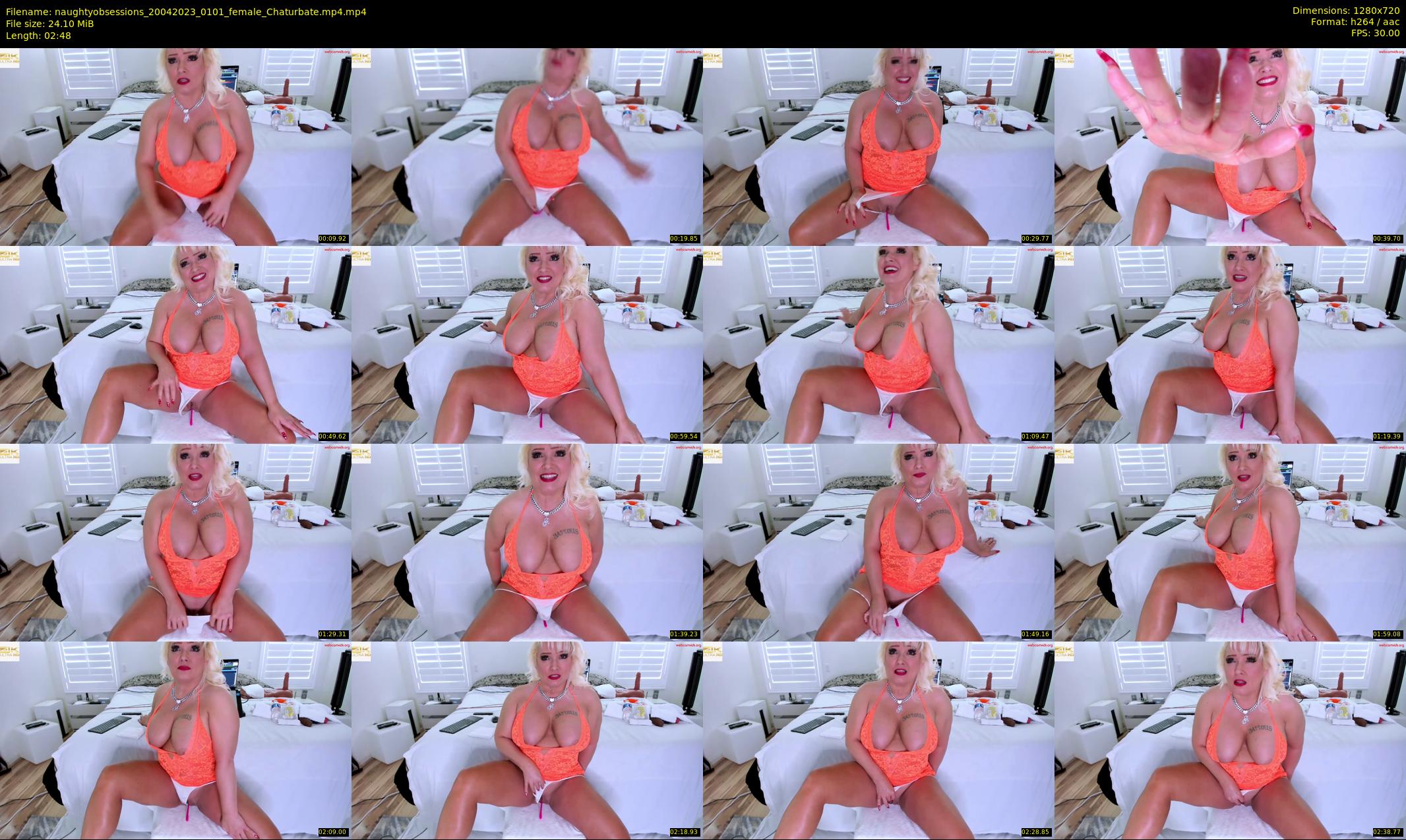 naughtyobsessions — 3 minute Chaturbate female cam show recording, 720p, Apr 20, 2023
