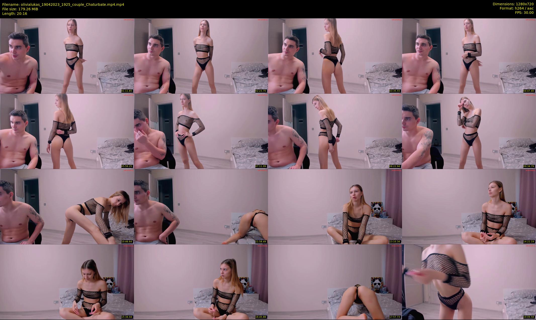olivialukas — 21 minute Chaturbate couple cam show recording, 720p, Apr 19, 2023