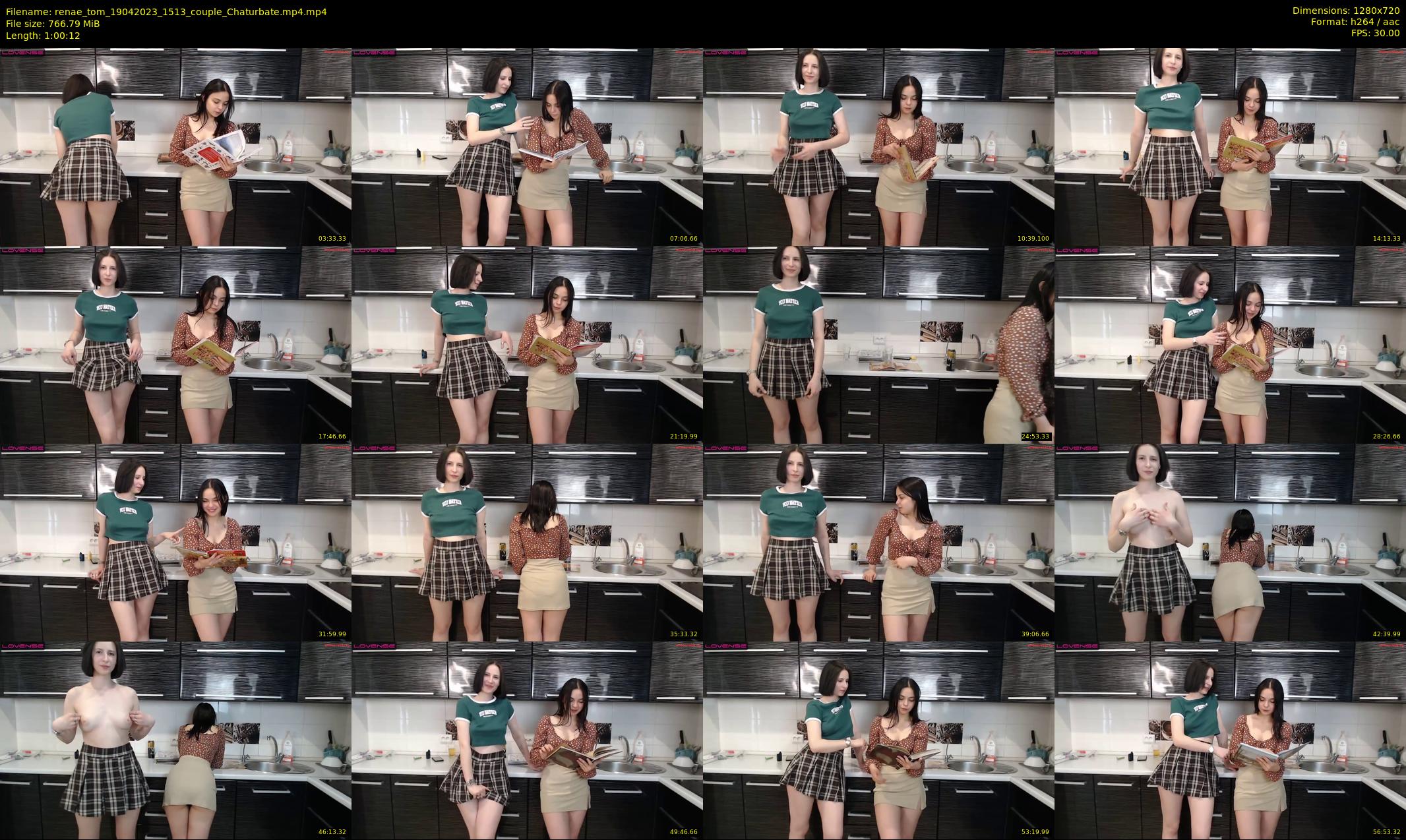 renae_tom — 61 minute Chaturbate couple cam show recording, 720p, Apr 19, 2023