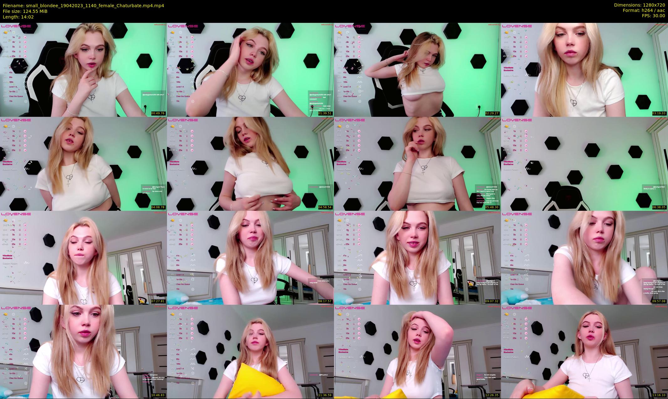 small_blondee — 15 minute Chaturbate female cam show recording, 720p, Apr 19, 2023