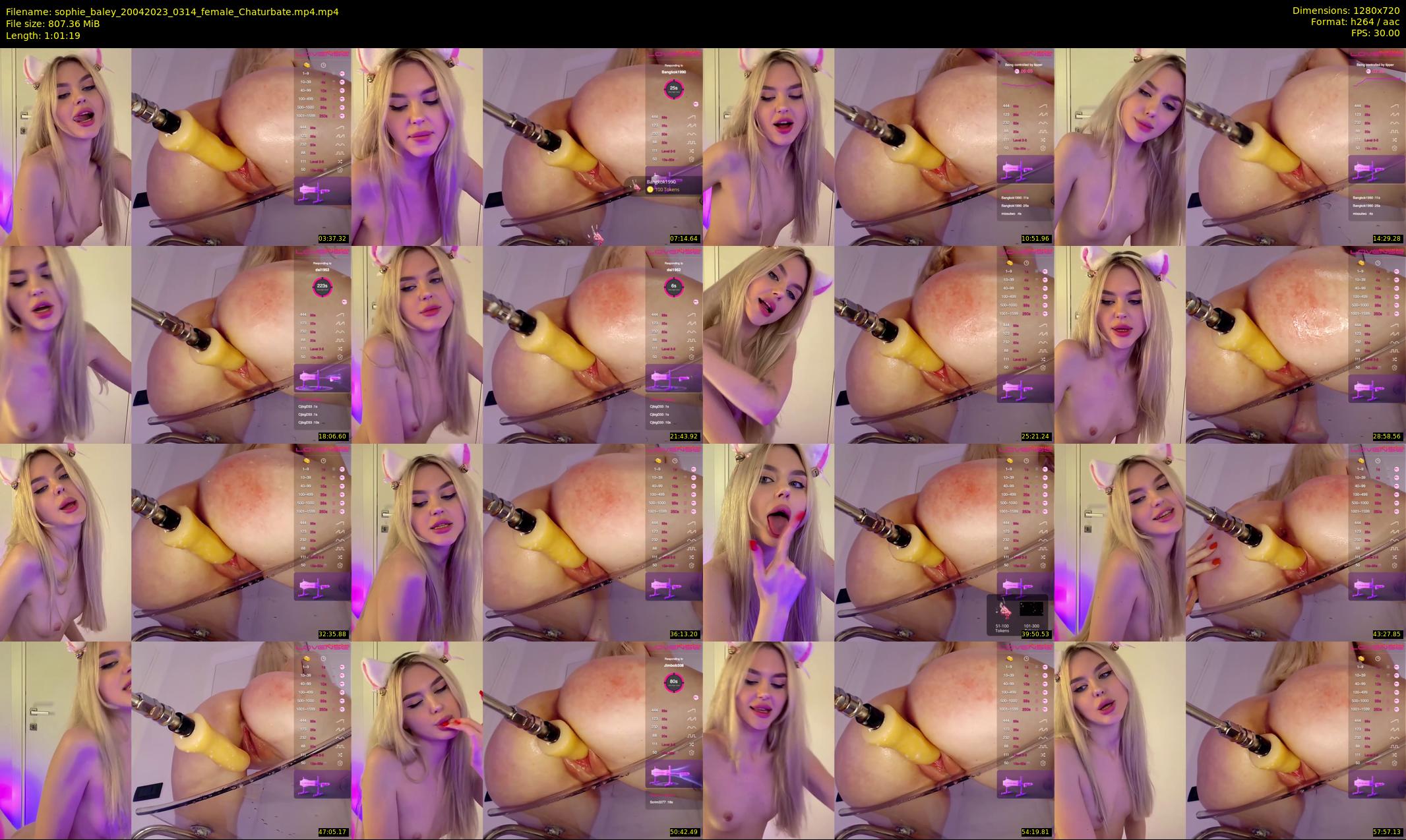 sophie_baley — 62 minute Chaturbate female cam show recording, 720p, Apr 20, 2023