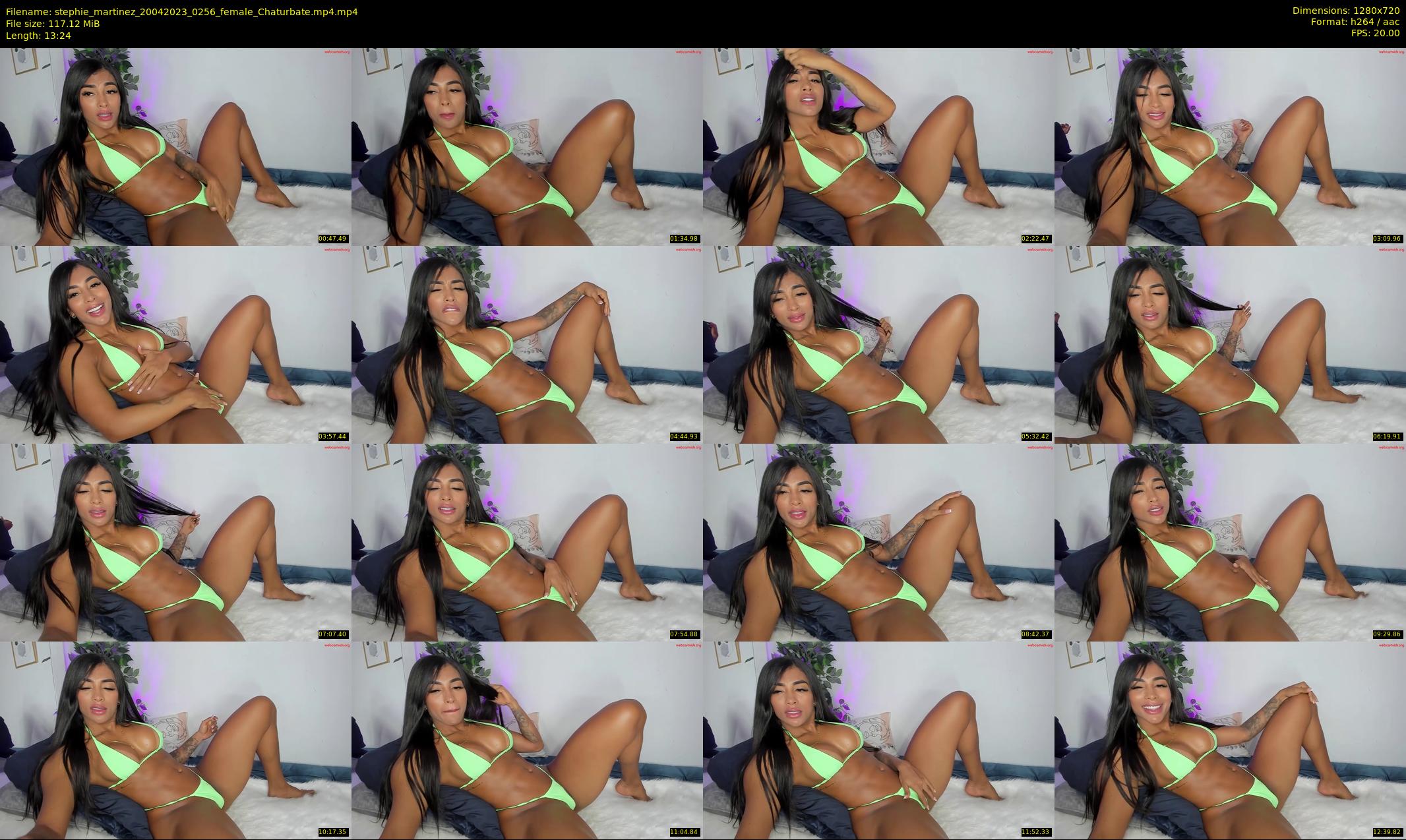 stephie_martinez — 14 minute Chaturbate female cam show recording, 720p, Apr 20, 2023