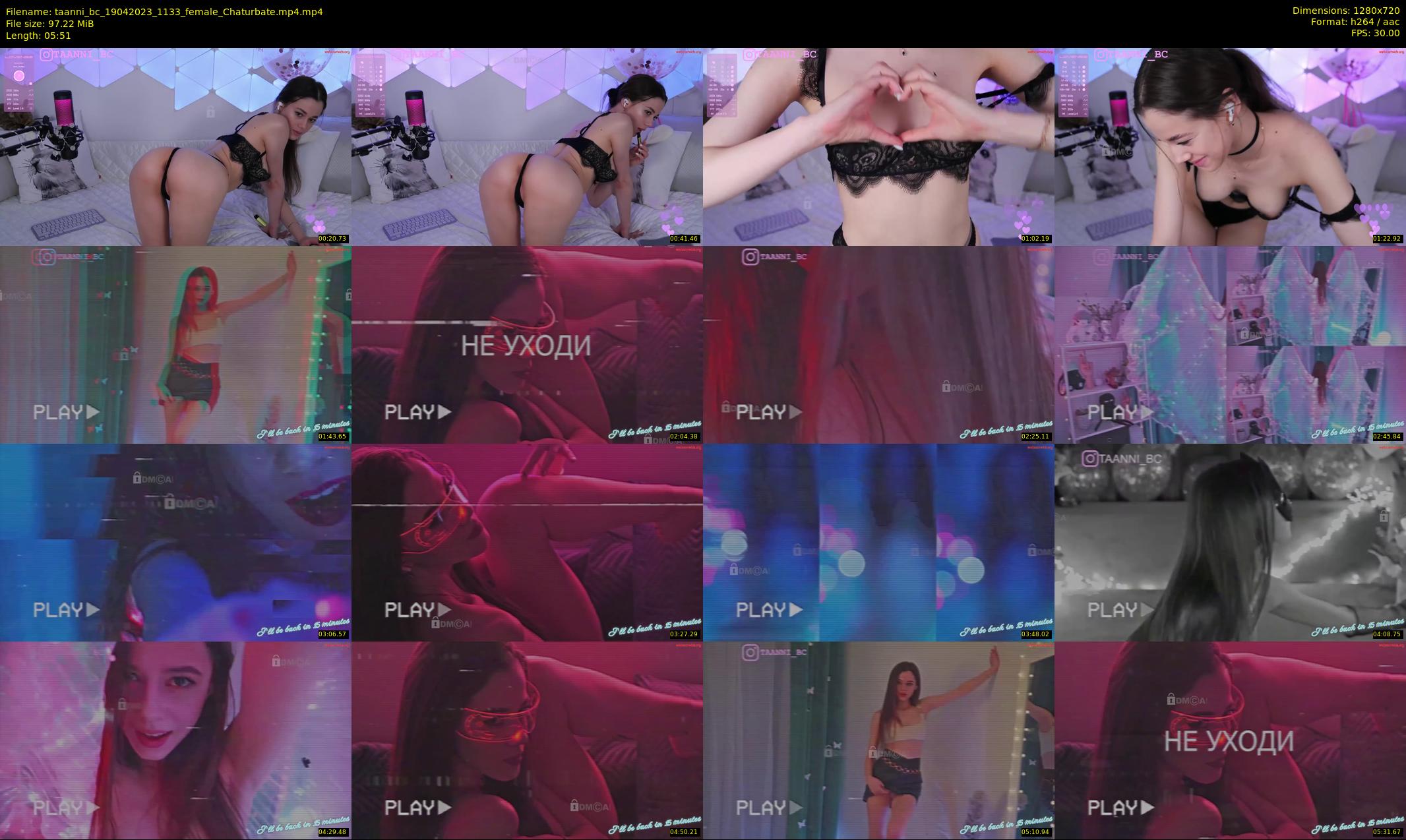 taanni_bc — 6 minute Chaturbate female cam show recording, 720p, Apr 19, 2023