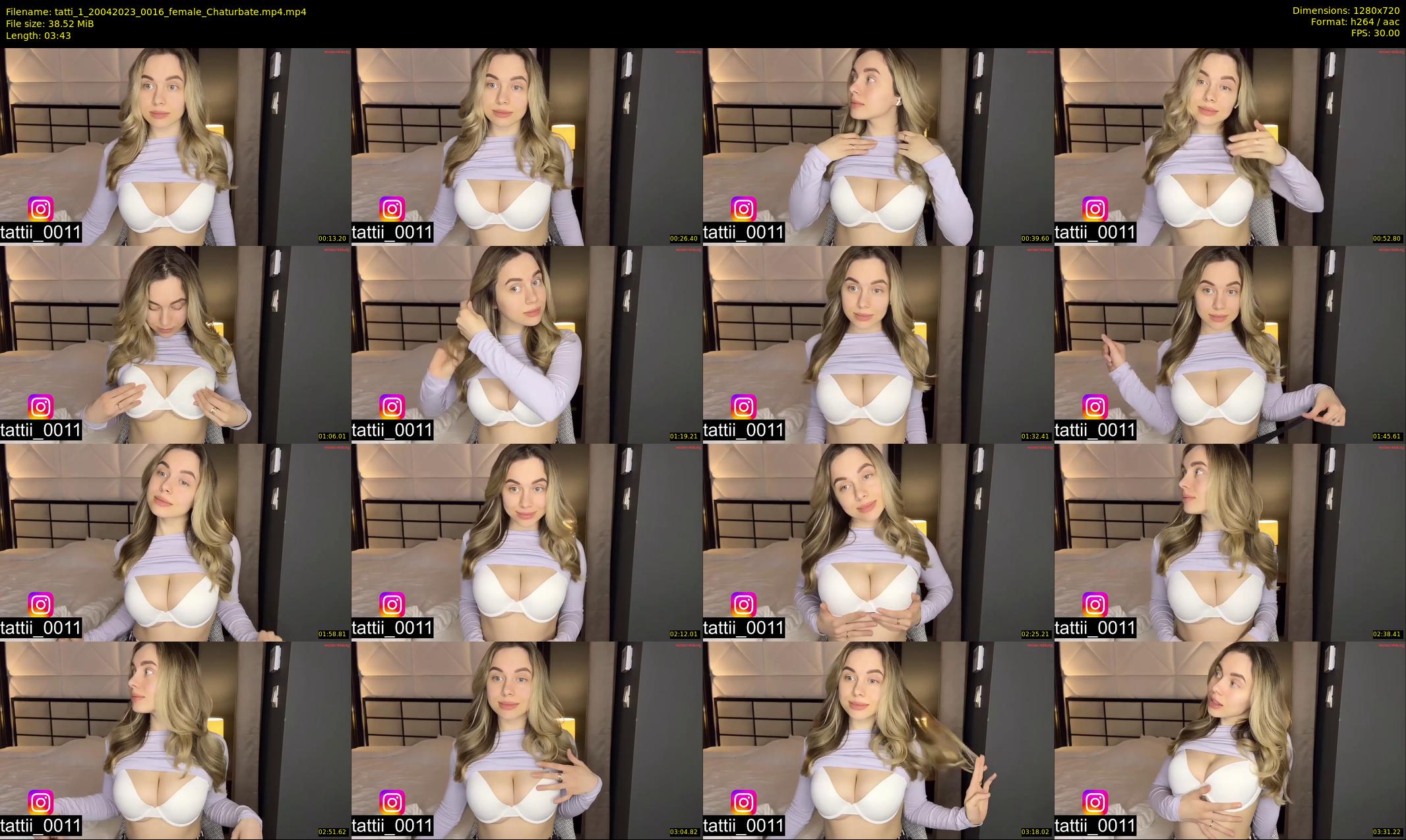 tatti_1 — 4 minute Chaturbate female cam show recording, 720p, Apr 20, 2023