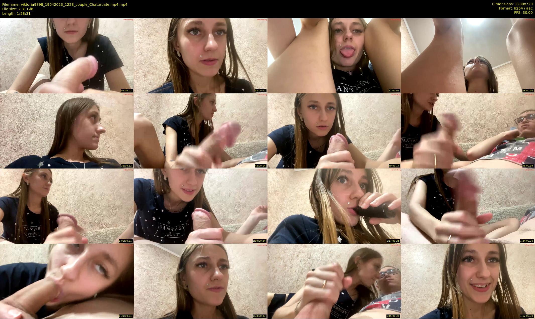 viktoria9898 — 119 minute Chaturbate couple cam show recording, 720p, Apr 19, 2023