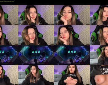 vrchan — 64 minute Chaturbate couple cam show recording, 720p, Apr 19, 2023