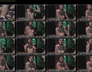 666deathgasm — 43 minute Chaturbate female cam show recording, 720p, Apr 21, 2023