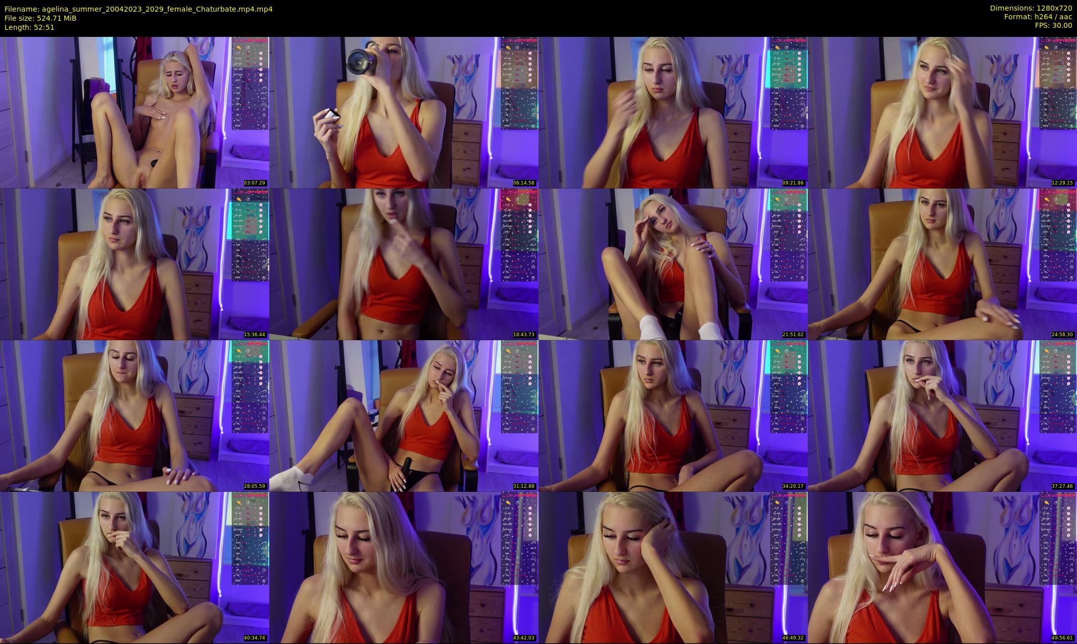 agelina_summer — 53 minute Chaturbate female cam show recording, 720p, Apr 20, 2023