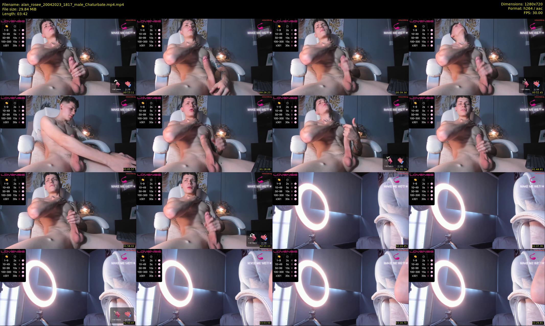 alan_rosee — 4 minute Chaturbate male cam show recording, 720p, Apr 20, 2023