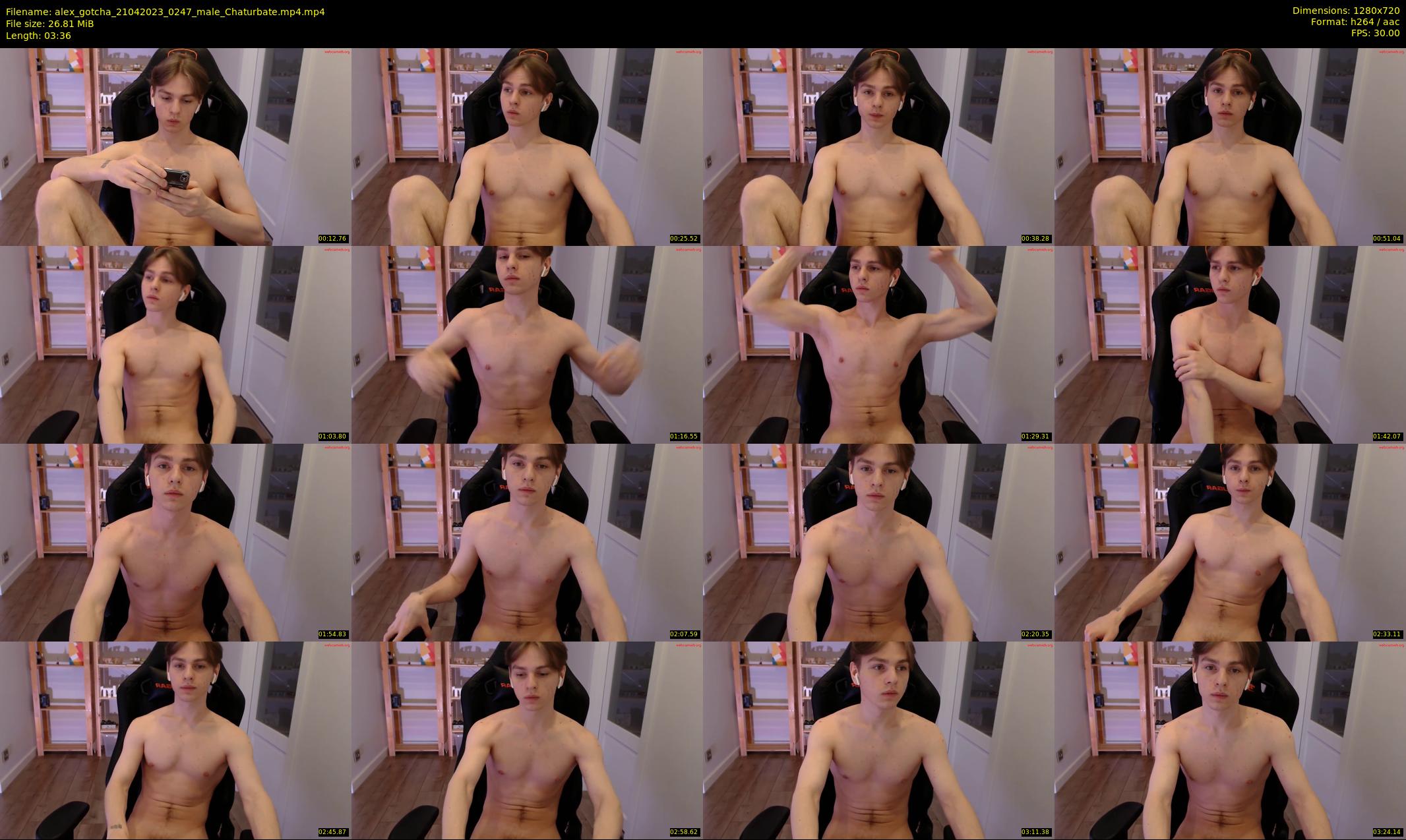 alex_gotcha — 4 minute Chaturbate male cam show recording, 720p, Apr 21, 2023