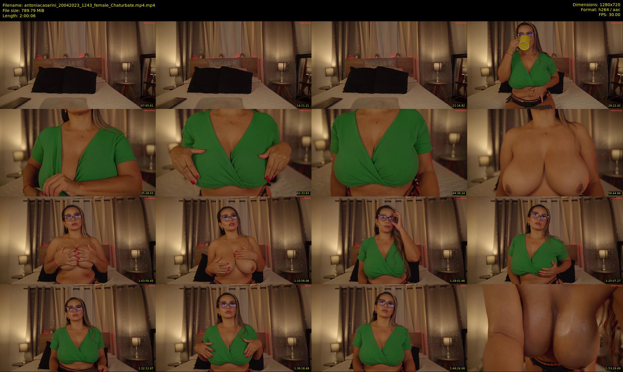 antoniacasarini — 121 minute Chaturbate female cam show recording, 720p, Apr 20, 2023