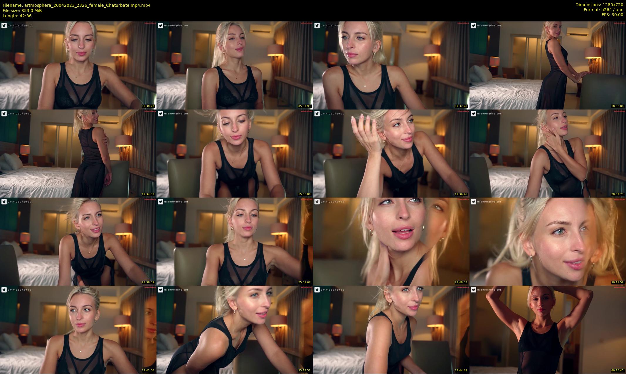 artmosphera — 43 minute Chaturbate female cam show recording, 720p, Apr 20, 2023