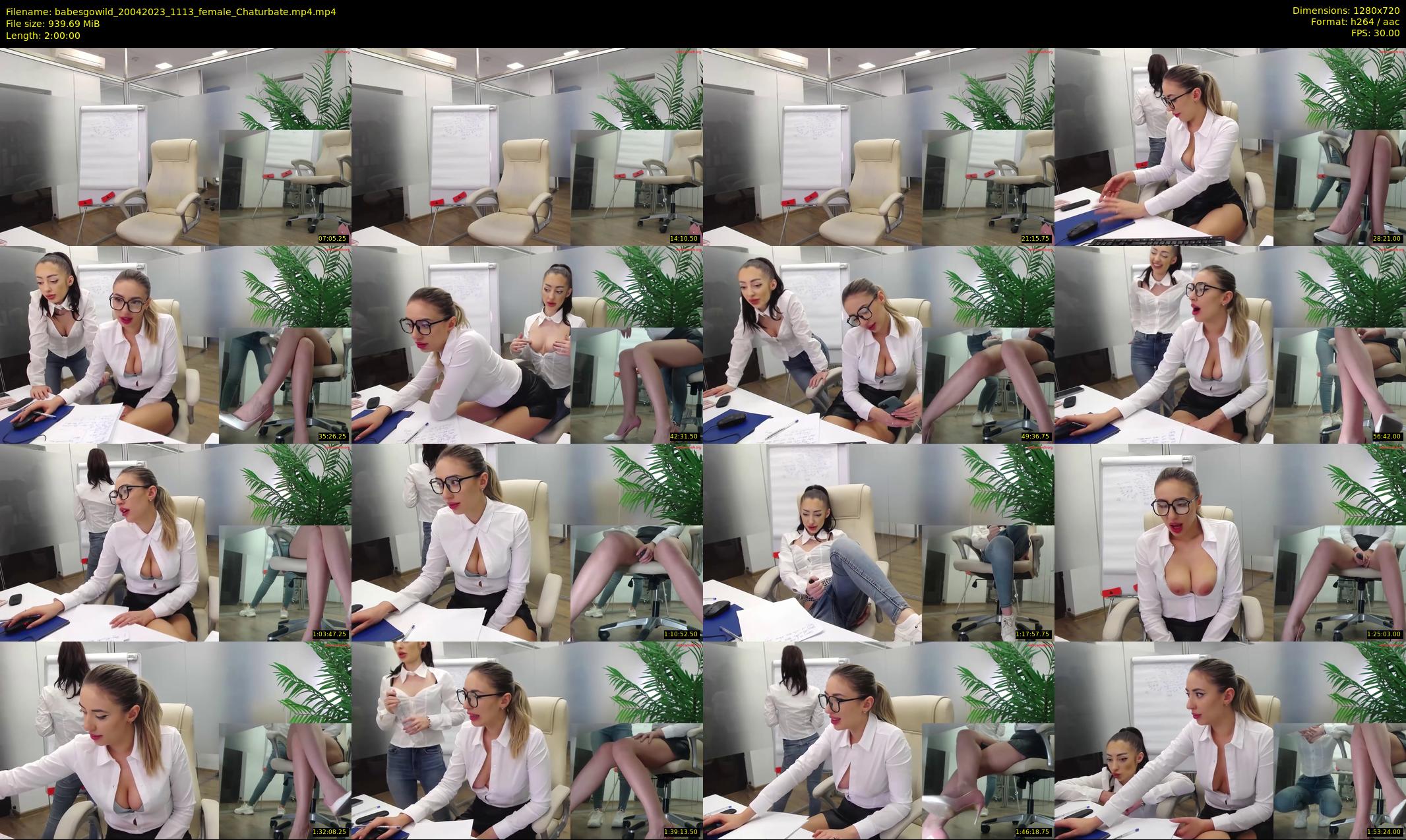 babesgowild — 120 minute Chaturbate couple cam show recording, 720p, Apr 20, 2023
