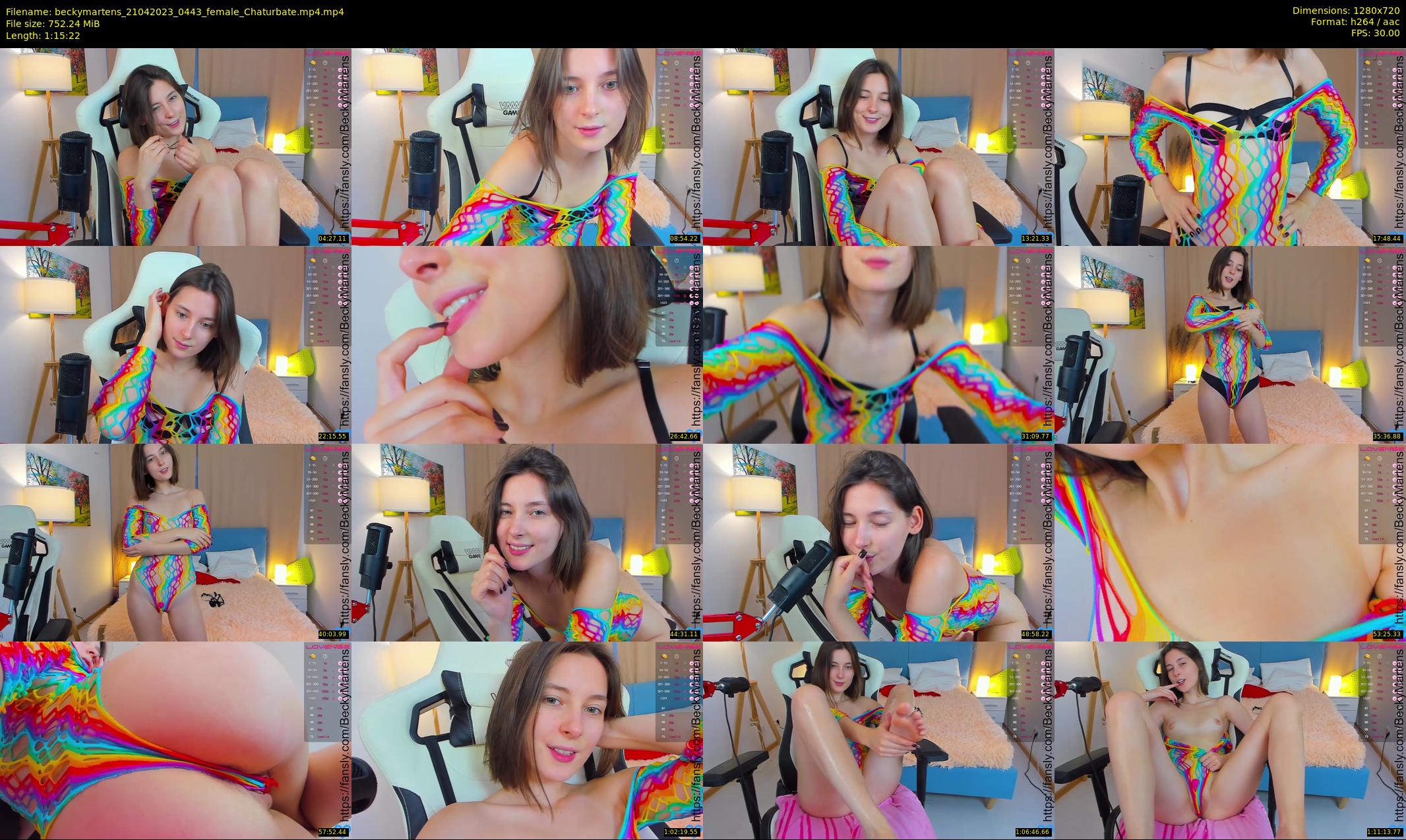 beckymartens — 76 minute Chaturbate female cam show recording, 720p, Apr 21, 2023