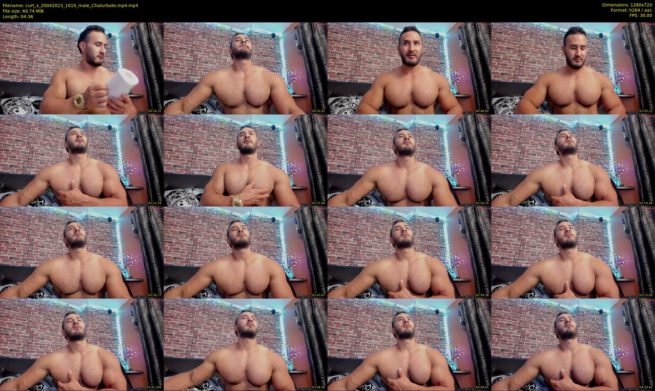 curt_x — 5 minute Chaturbate male cam show recording, 720p, Apr 20, 2023