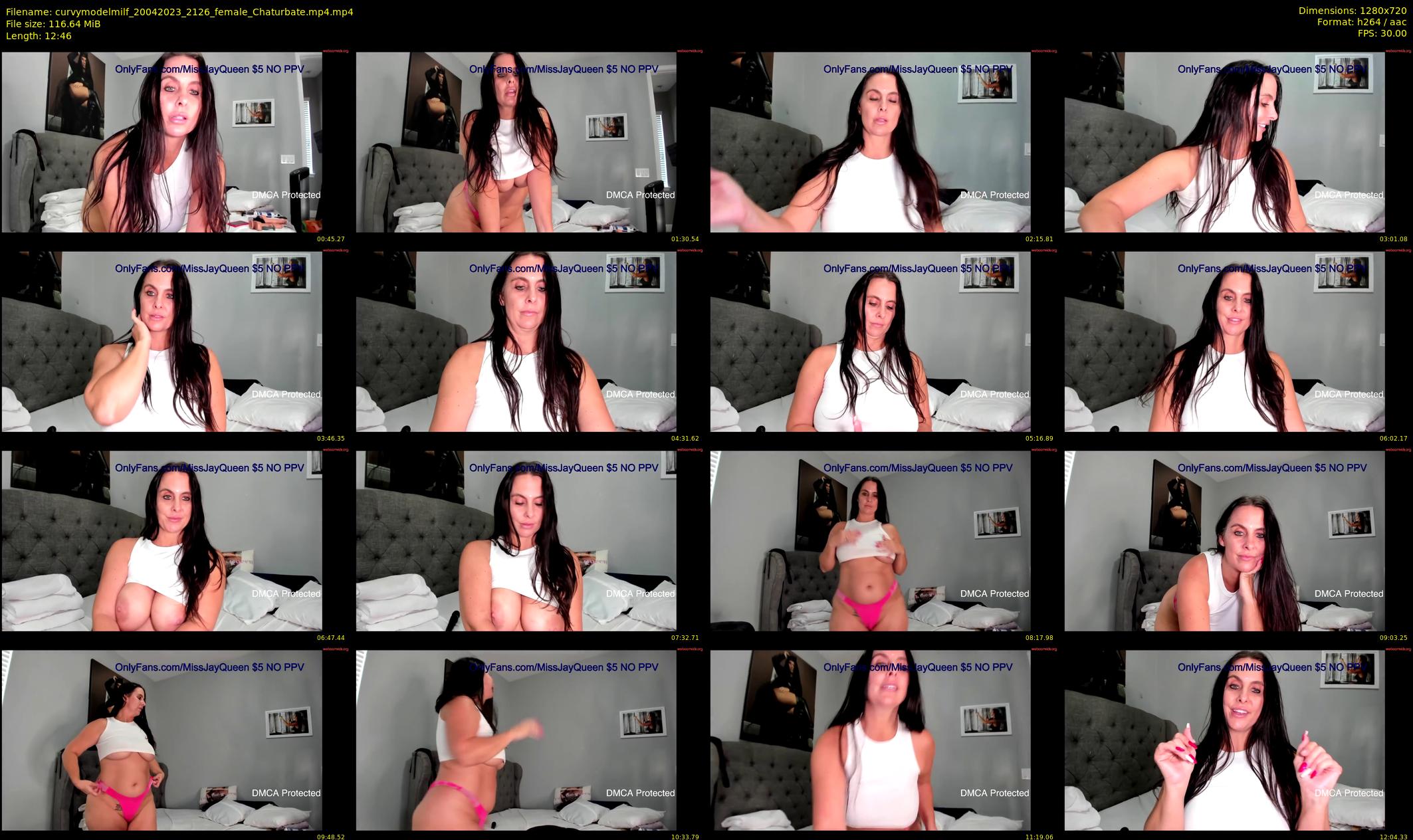 curvymodelmilf — 13 minute Chaturbate female cam show recording, 720p, Apr 20, 2023