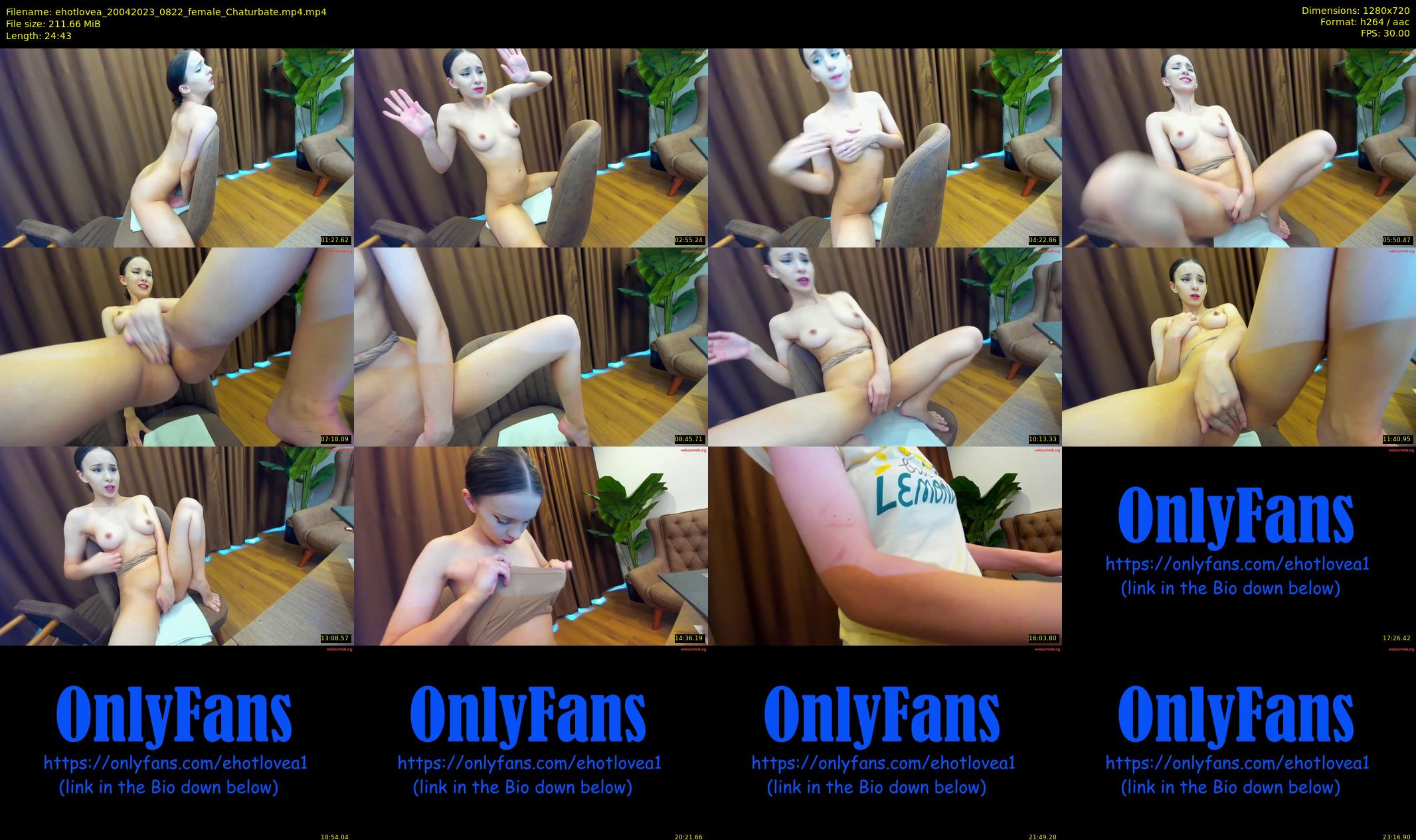 ehotlovea — 25 minute Chaturbate female cam show recording, 720p, Apr 20, 2023