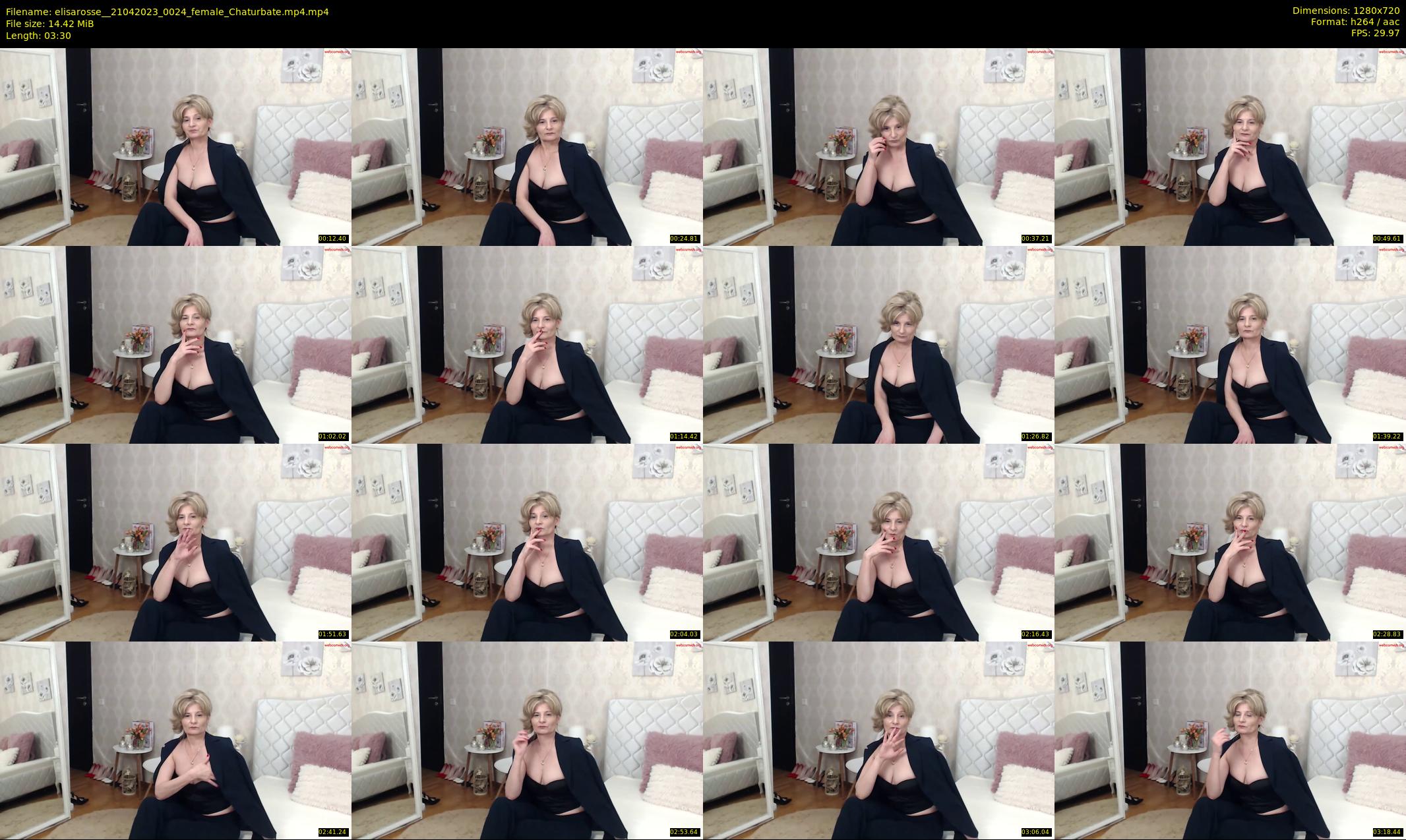 elisarosse_ — 4 minute Chaturbate female cam show recording, 720p, Apr 21, 2023