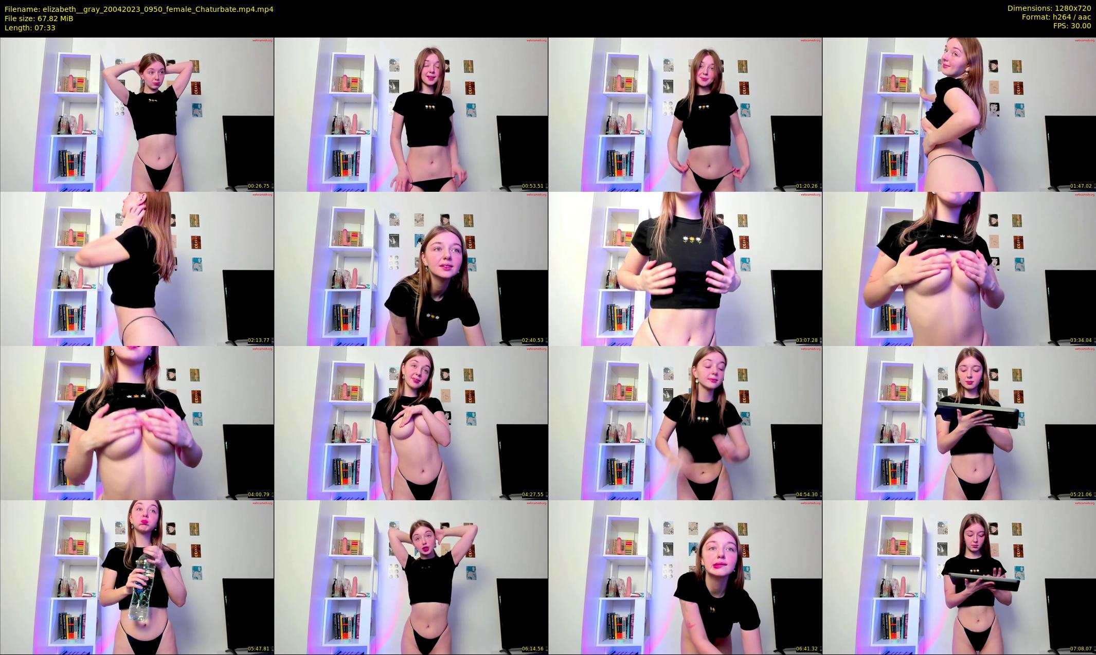 elizabeth__gray — 8 minute Chaturbate female cam show recording, 720p, Apr 20, 2023