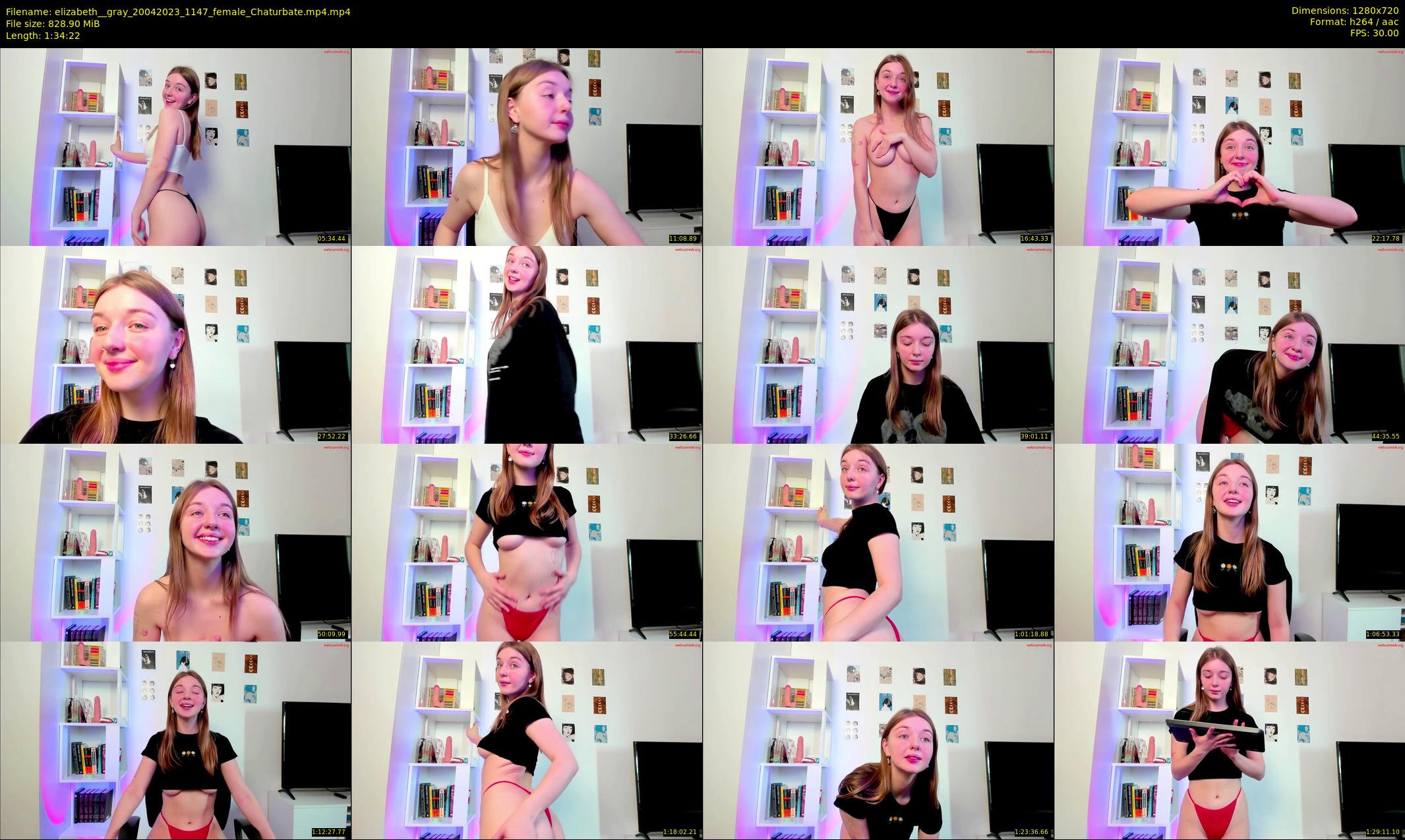 elizabeth__gray — 95 minute Chaturbate female cam show recording, 720p, Apr 20, 2023