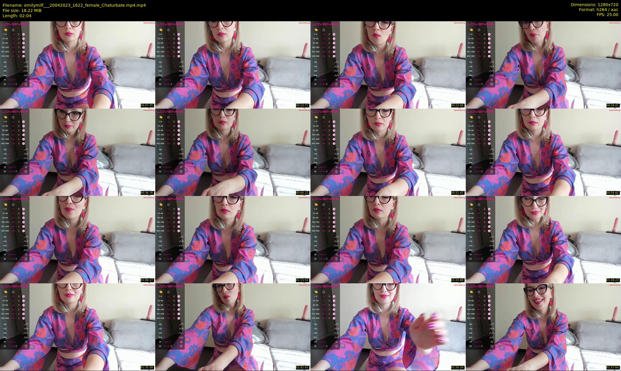 emilymilf__ — 3 minute Chaturbate female cam show recording, 720p, Apr 20, 2023