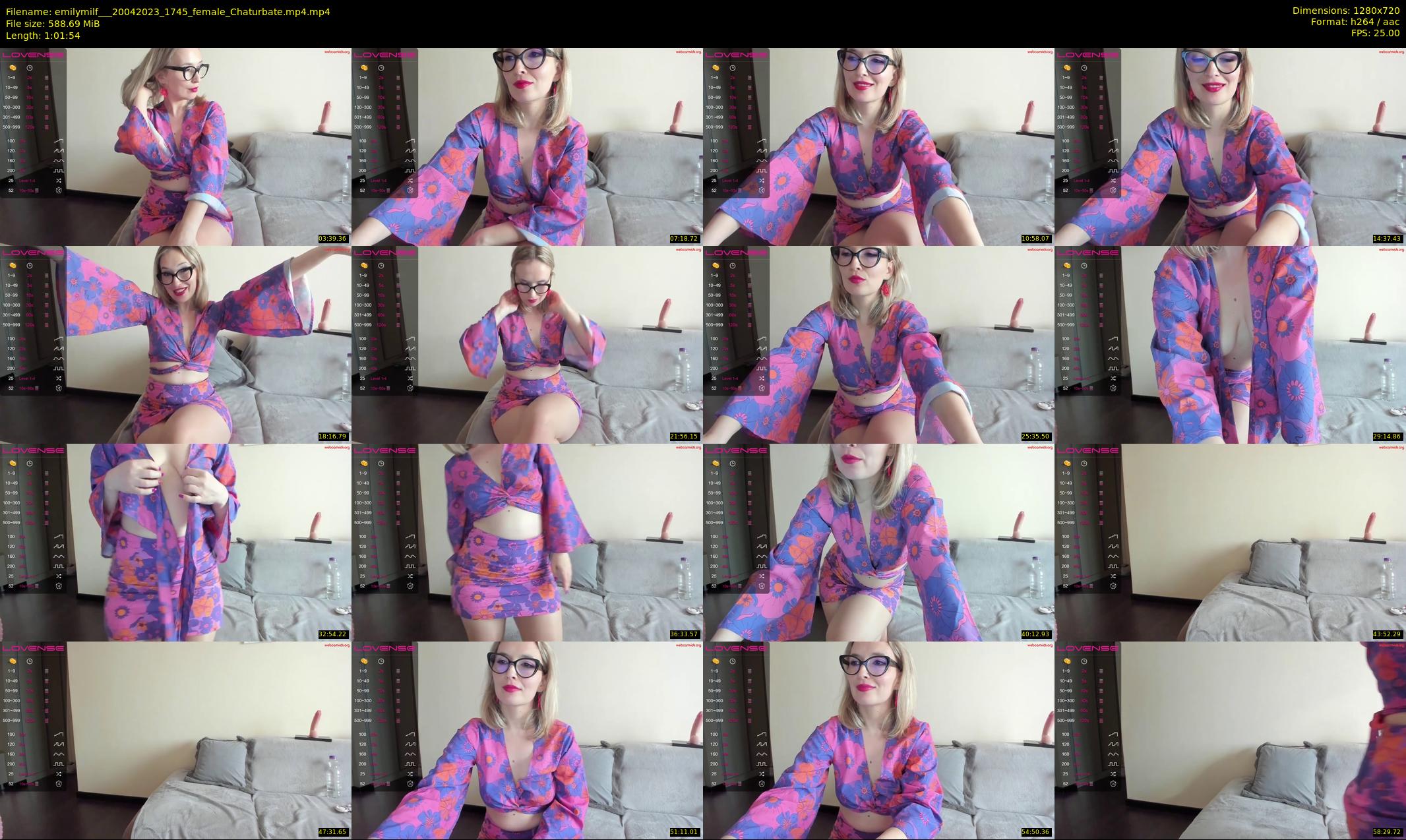 emilymilf__ — 62 minute Chaturbate female cam show recording, 720p, Apr 20, 2023