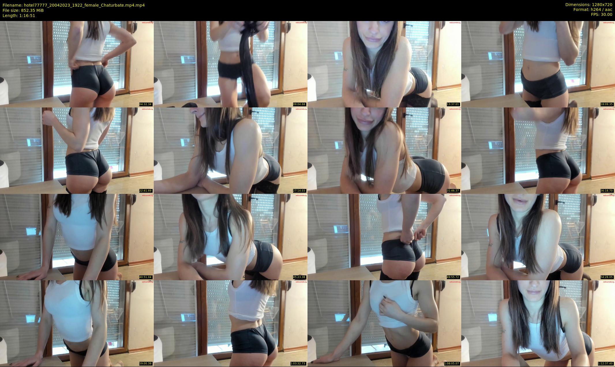 hotel77777 — 77 minute Chaturbate female cam show recording, 720p, Apr 20, 2023