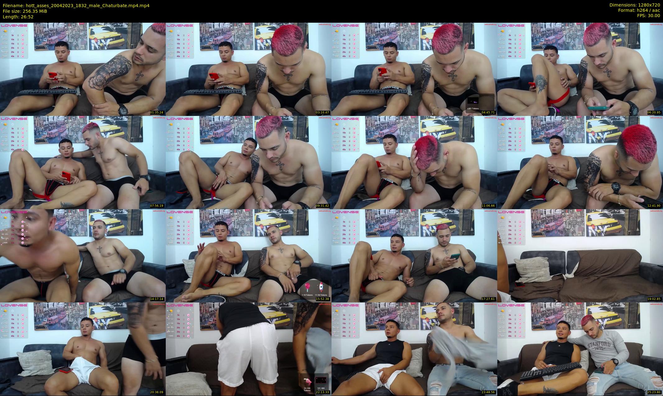 hott_asses — 27 minute Chaturbate male cam show recording, 720p, Apr 20, 2023