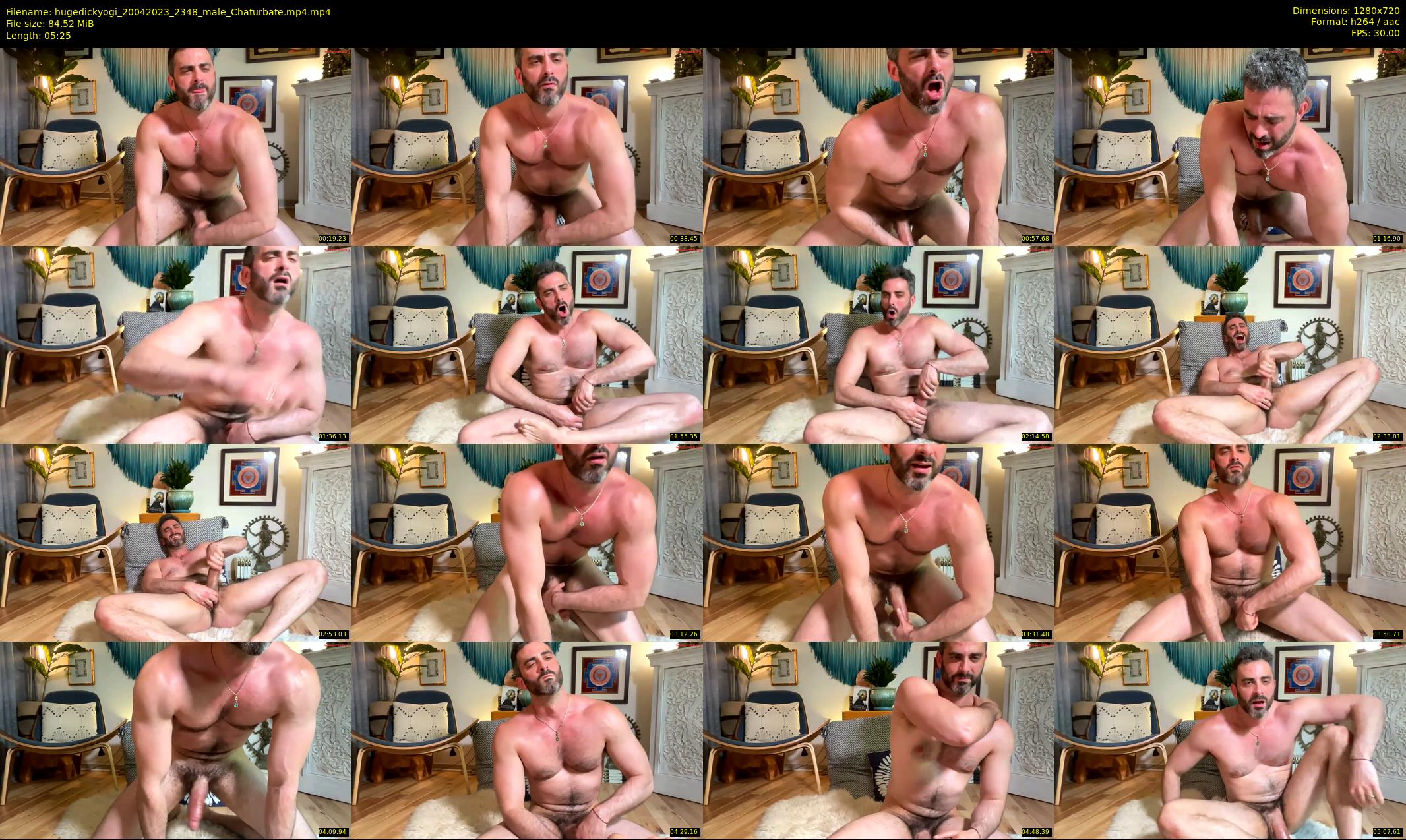 hugedickyogi — 6 minute Chaturbate male cam show recording, 720p, Apr 20, 2023
