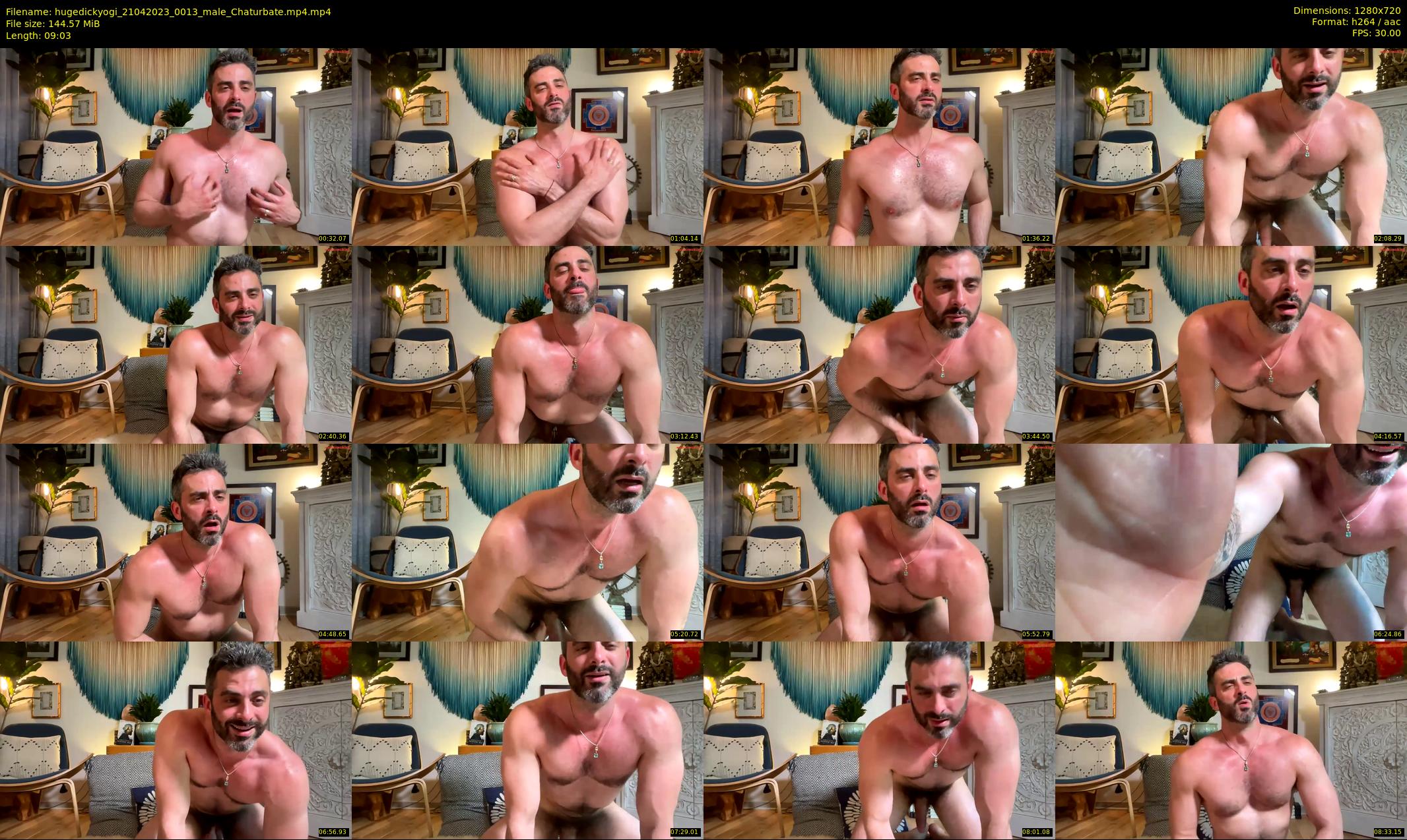hugedickyogi — 10 minute Chaturbate male cam show recording, 720p, Apr 21, 2023