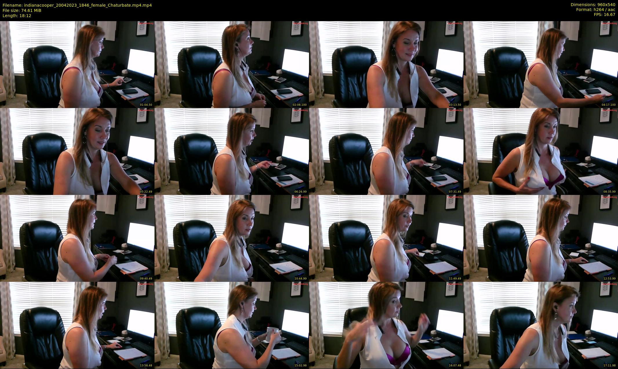 indianacooper — 19 minute Chaturbate female cam show recording, 480p, Apr 20, 2023