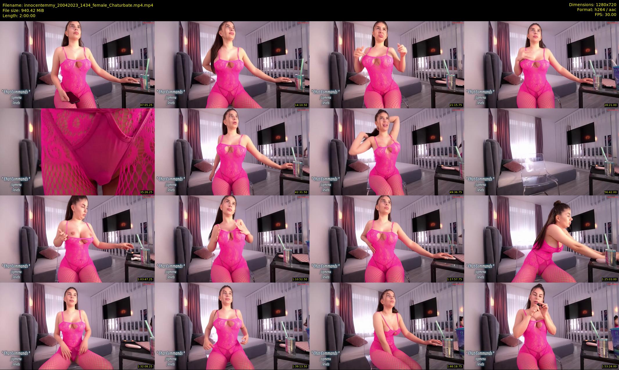 innocentemmy — 120 minute Chaturbate female cam show recording, 720p, Apr 20, 2023
