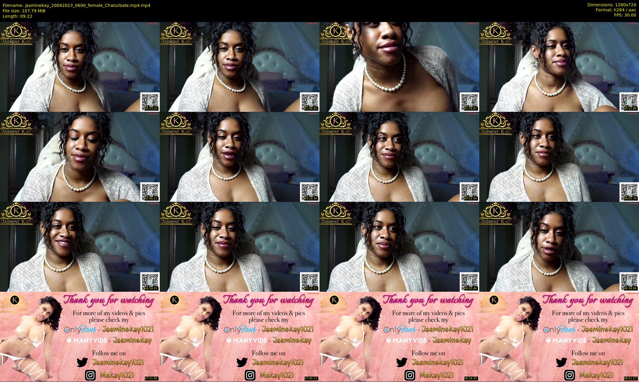 jasminekay — 10 minute Chaturbate female cam show recording, 720p, Apr 20, 2023