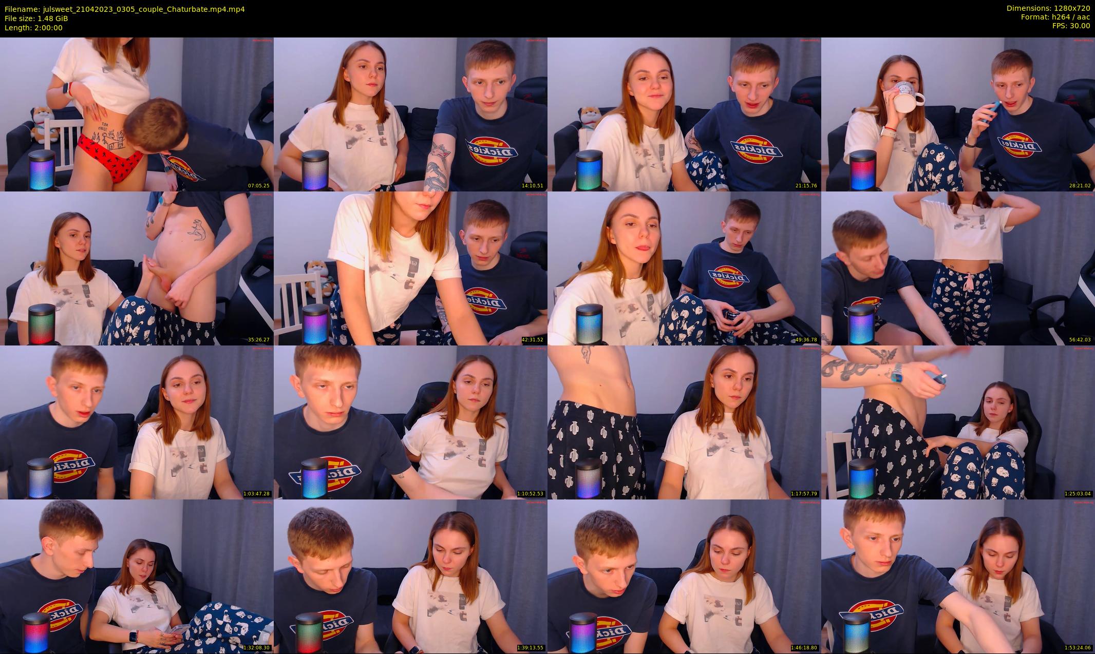 julsweet — 120 minute Chaturbate male cam show recording, 720p, Apr 21, 2023