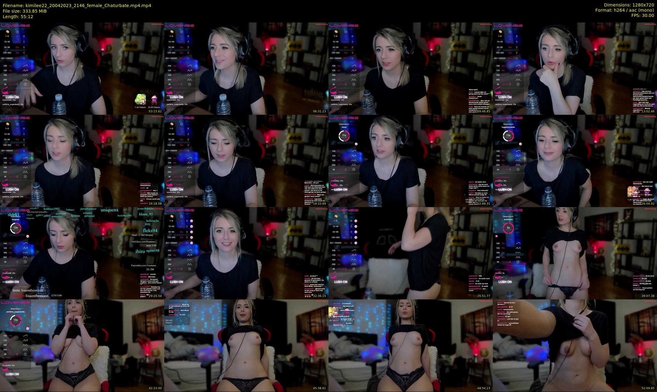 kimilee22 — 56 minute Chaturbate female cam show recording, 720p, Apr 20, 2023