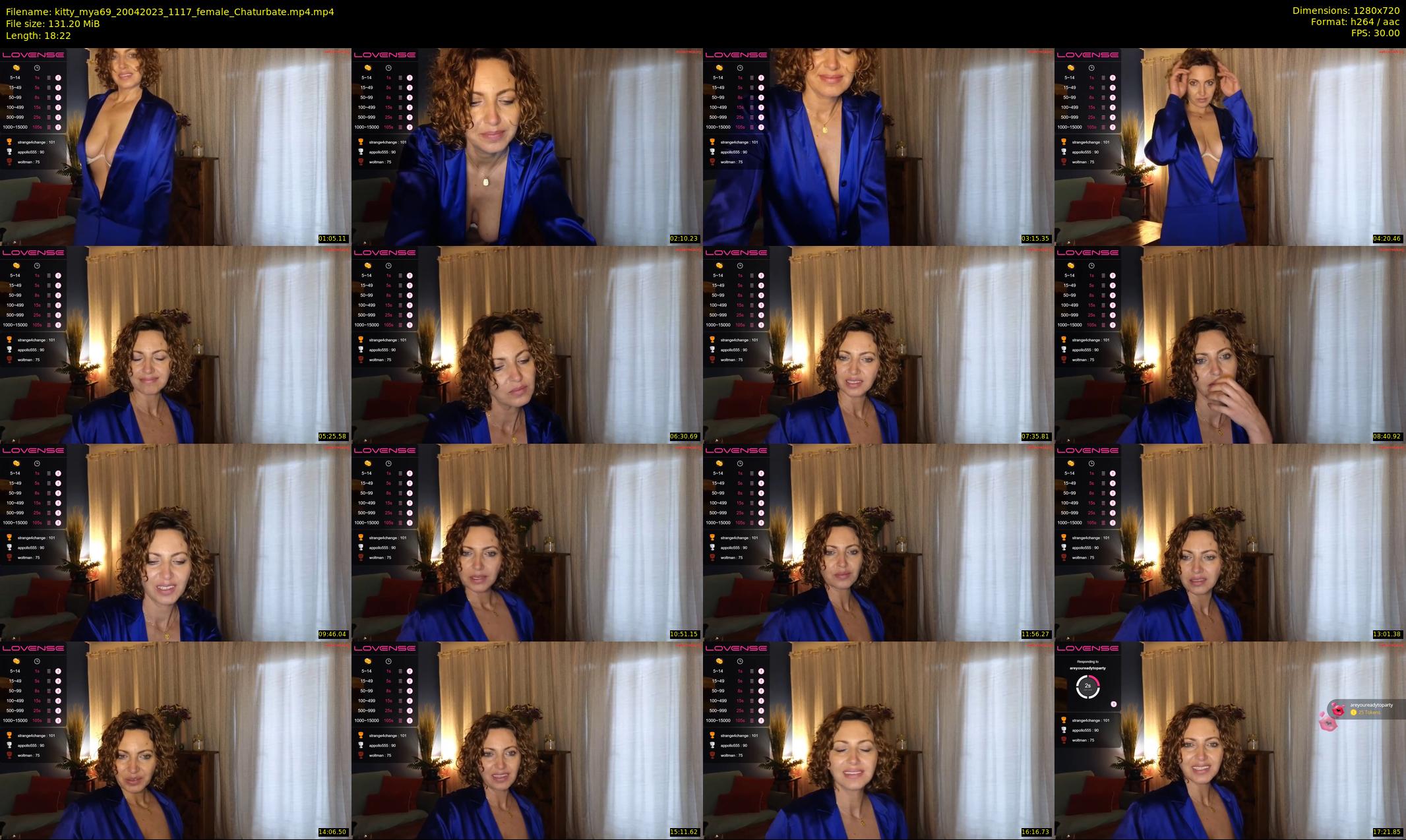 kitty_mya69 — 19 minute Chaturbate female cam show recording, 720p, Apr 20, 2023