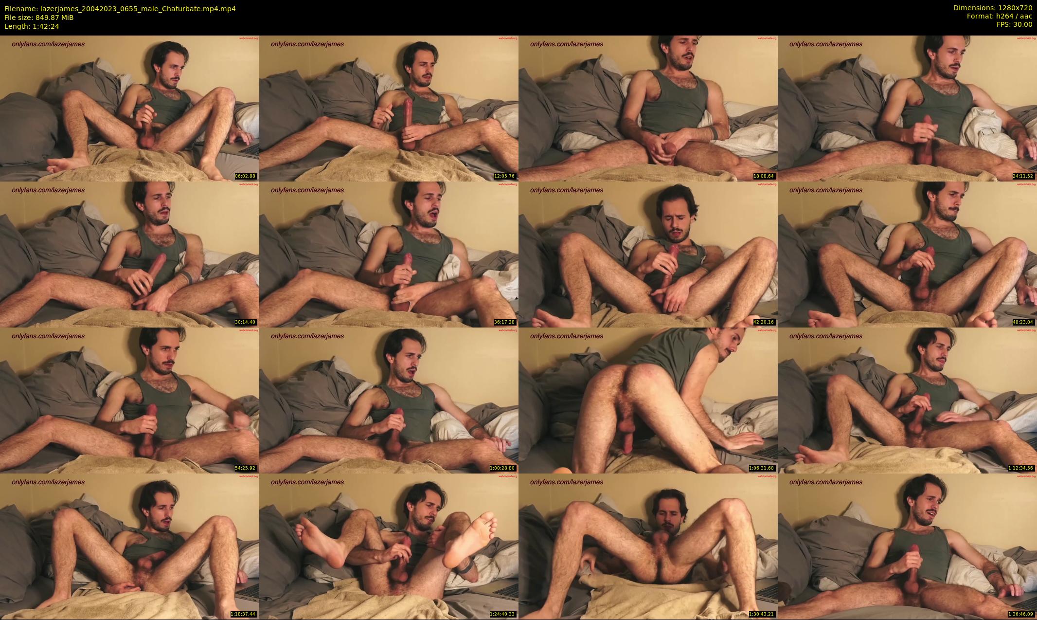 lazerjames — 103 minute Chaturbate male cam show recording, 720p, Apr 20, 2023