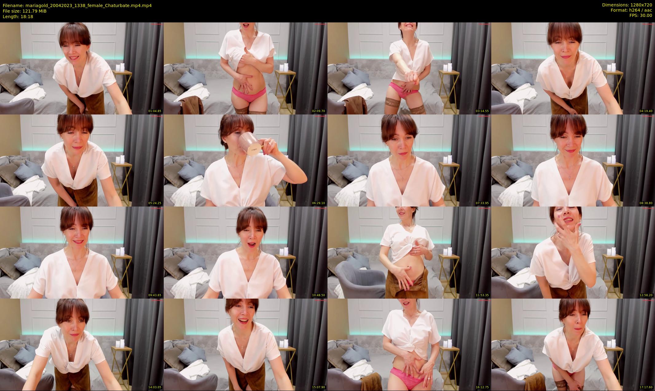 mariagold — 19 minute Chaturbate female cam show recording, 720p, Apr 20, 2023
