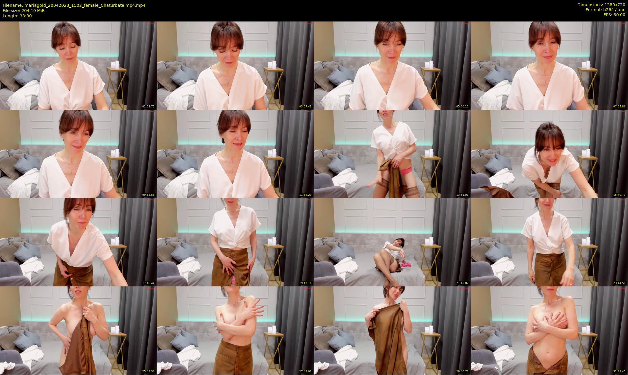mariagold — 34 minute Chaturbate female cam show recording, 720p, Apr 20, 2023