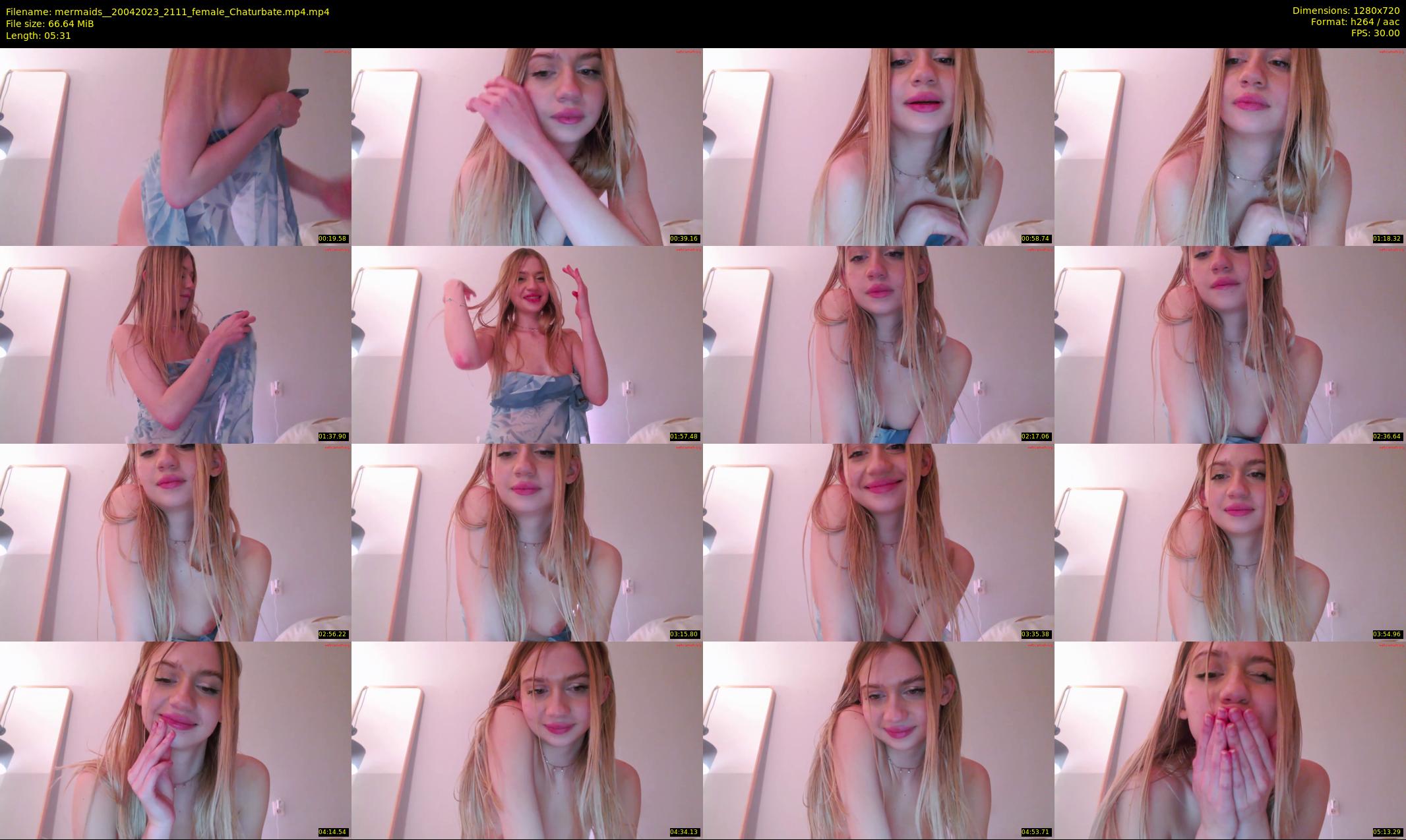 mermaids_ — 6 minute Chaturbate female cam show recording, 720p, Apr 20, 2023