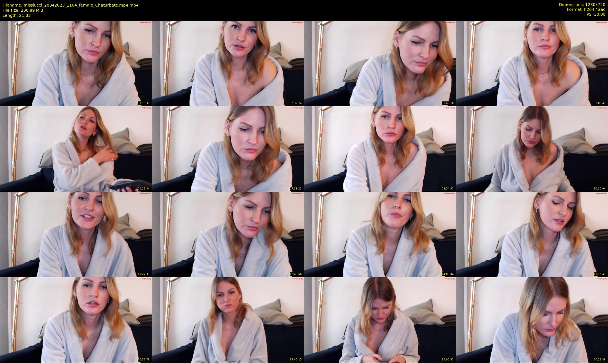 misslucci — 22 minute Chaturbate female cam show recording, 720p, Apr 20, 2023