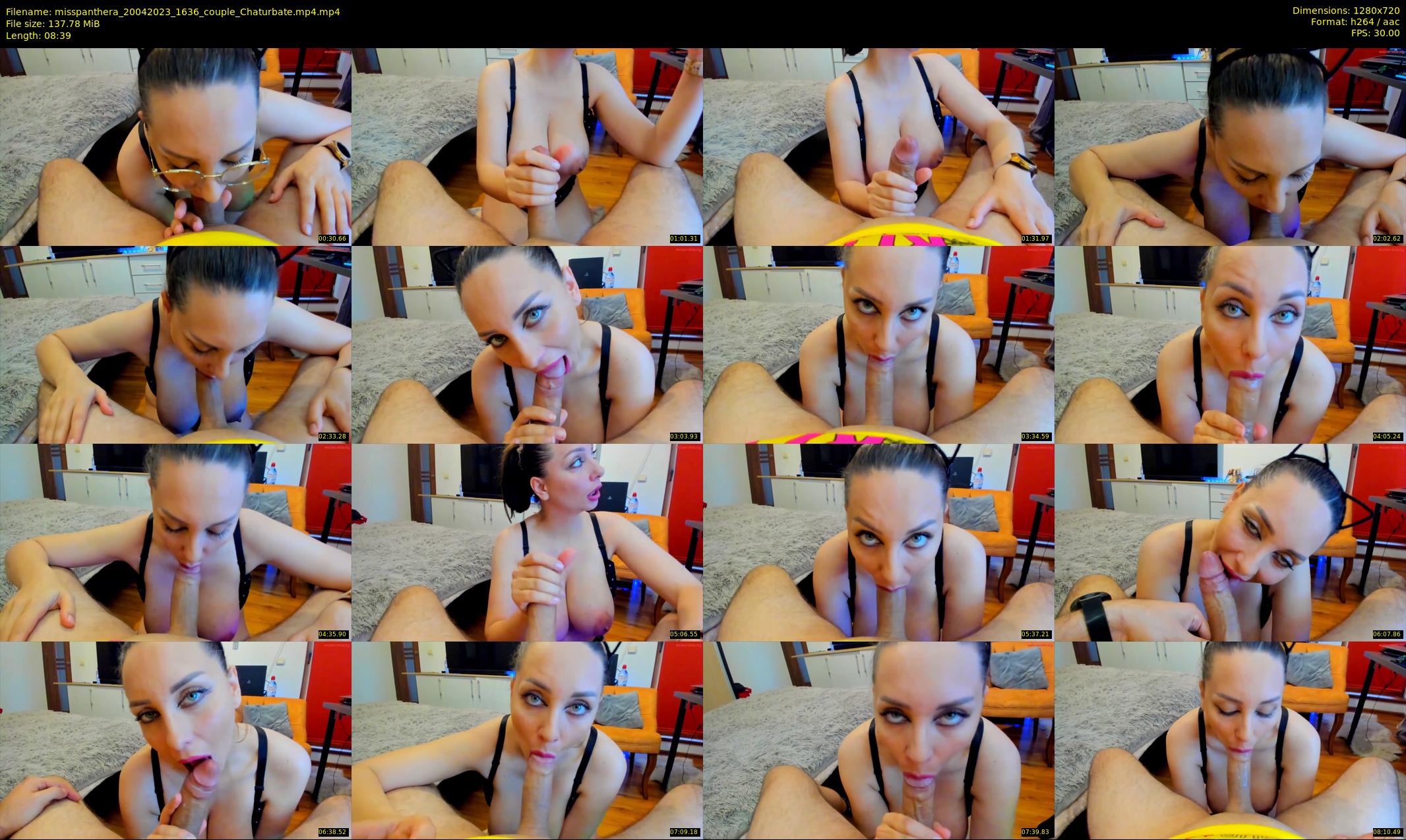misspanthera — 9 minute Chaturbate couple cam show recording, 720p, Apr 20, 2023